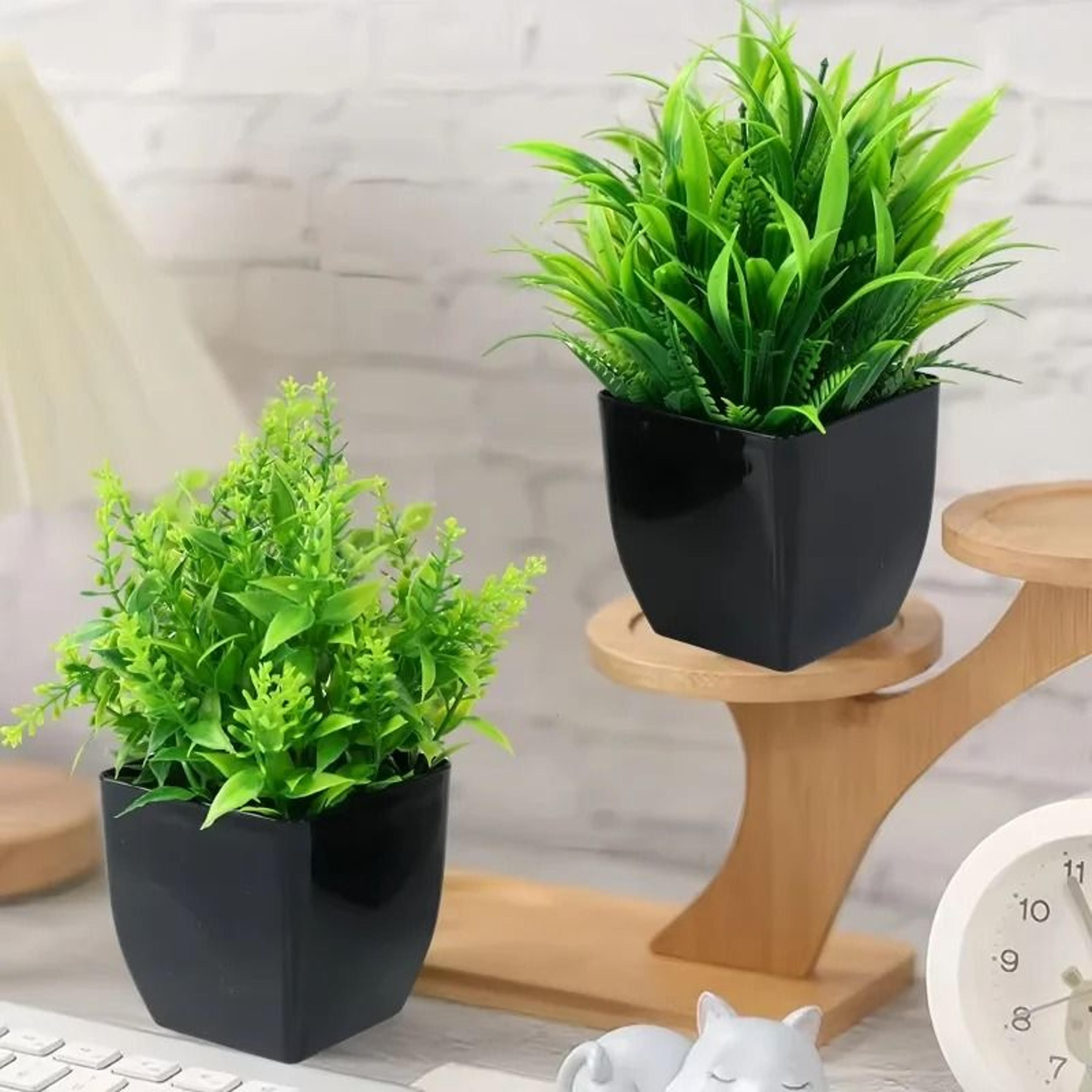 artificial green plant for home office and party decor