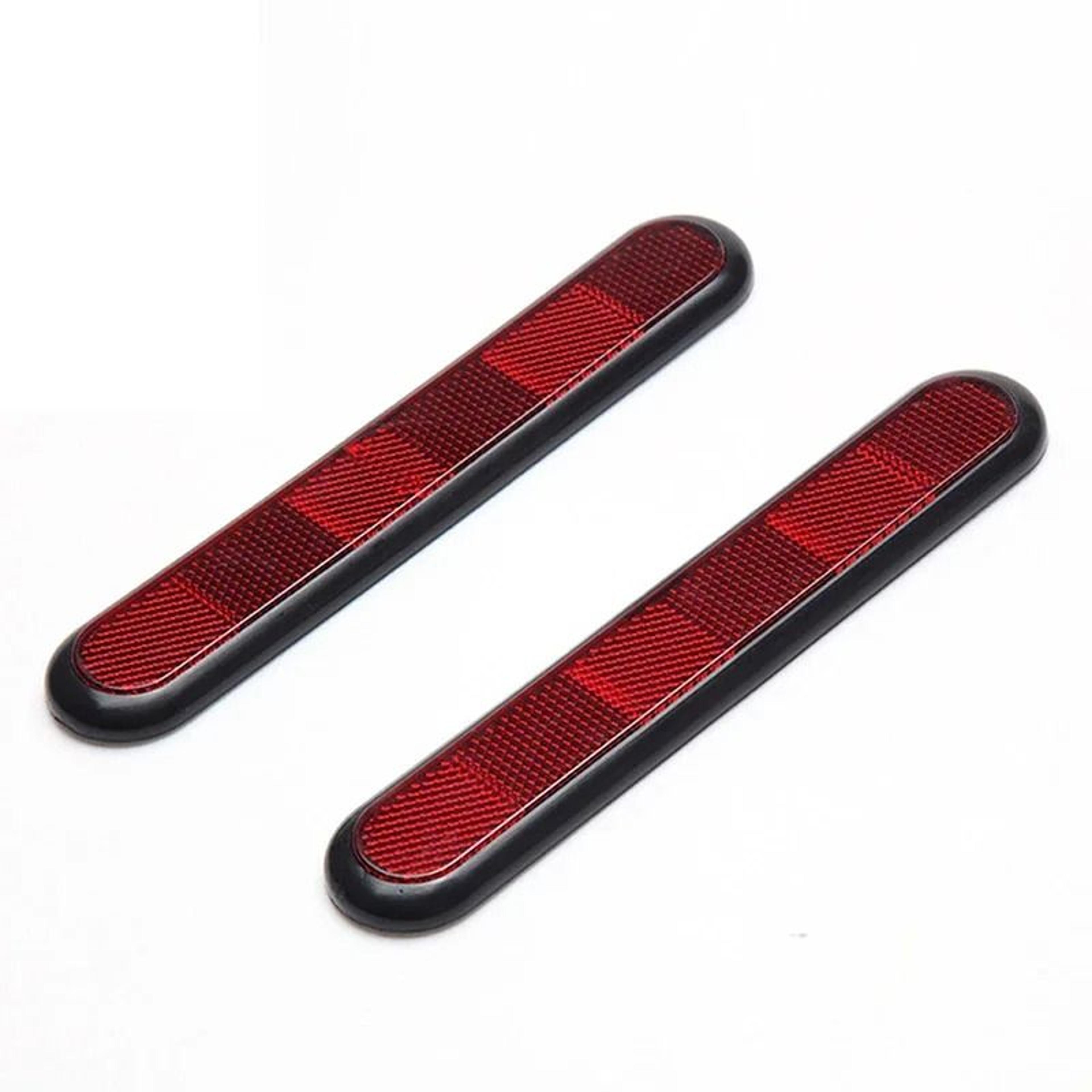reflective car and motorcycle safety stickers 2 pack