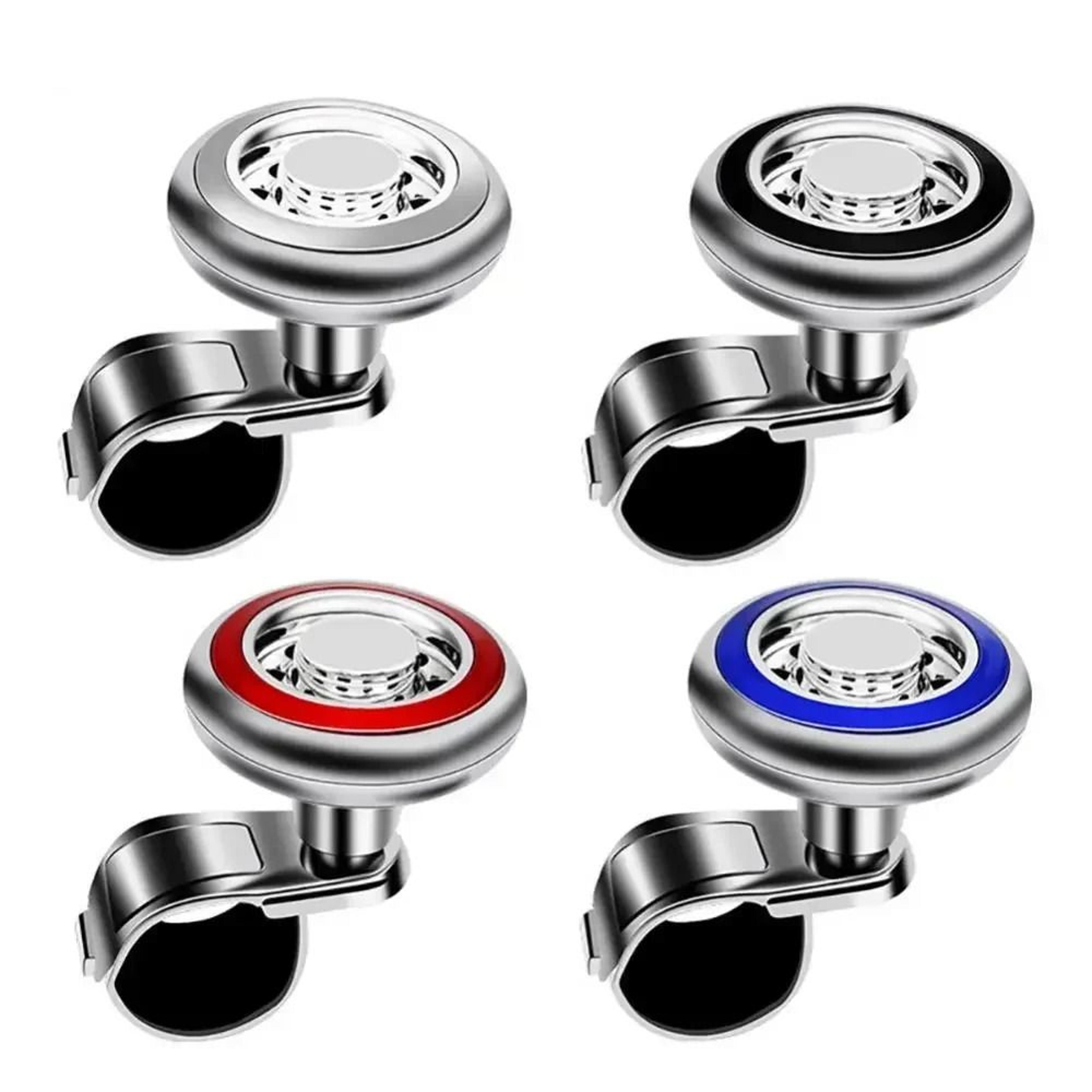 universal steering wheel spinner knob with anti slip grip