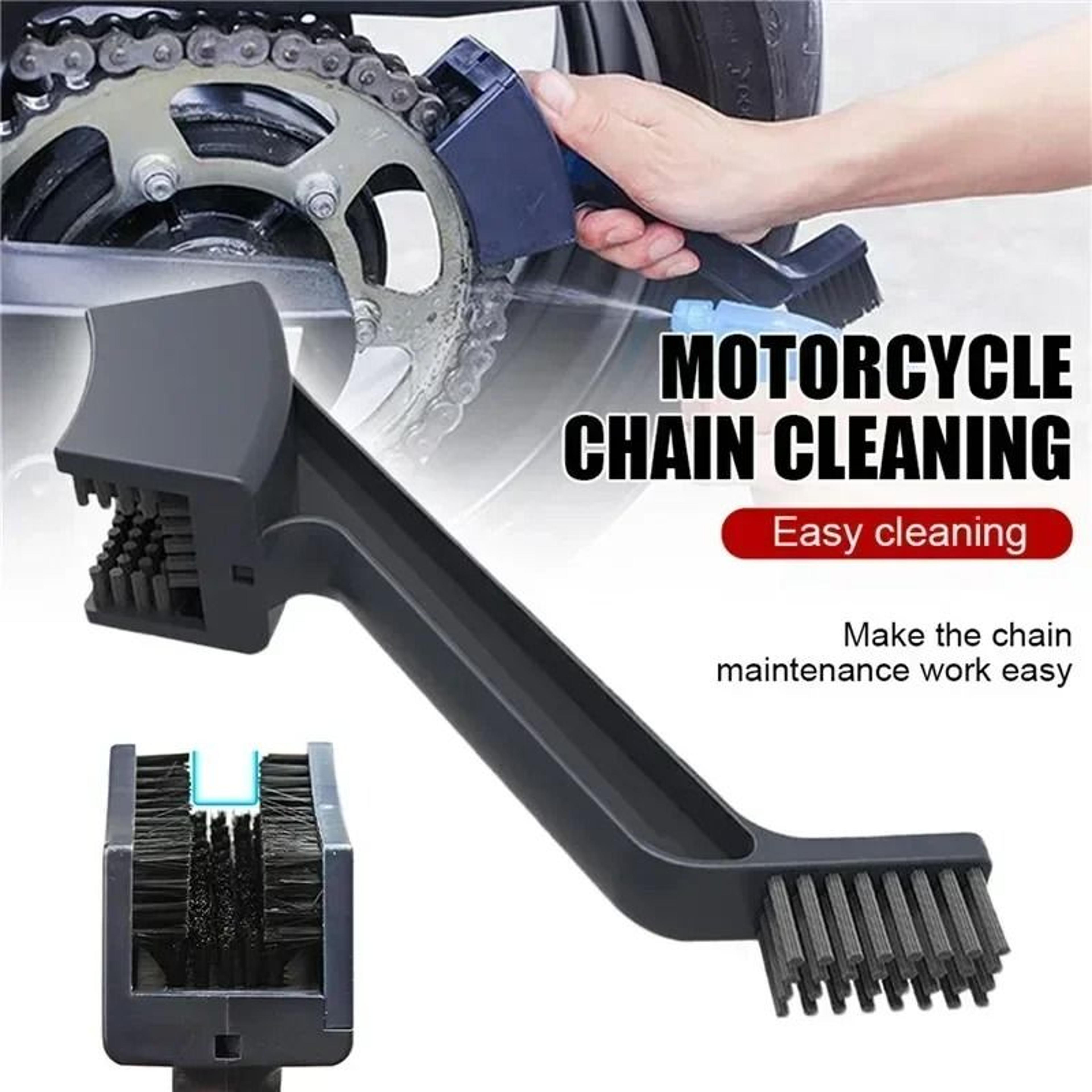 bike chain cleaning brush for bicycle and motorcycle care
