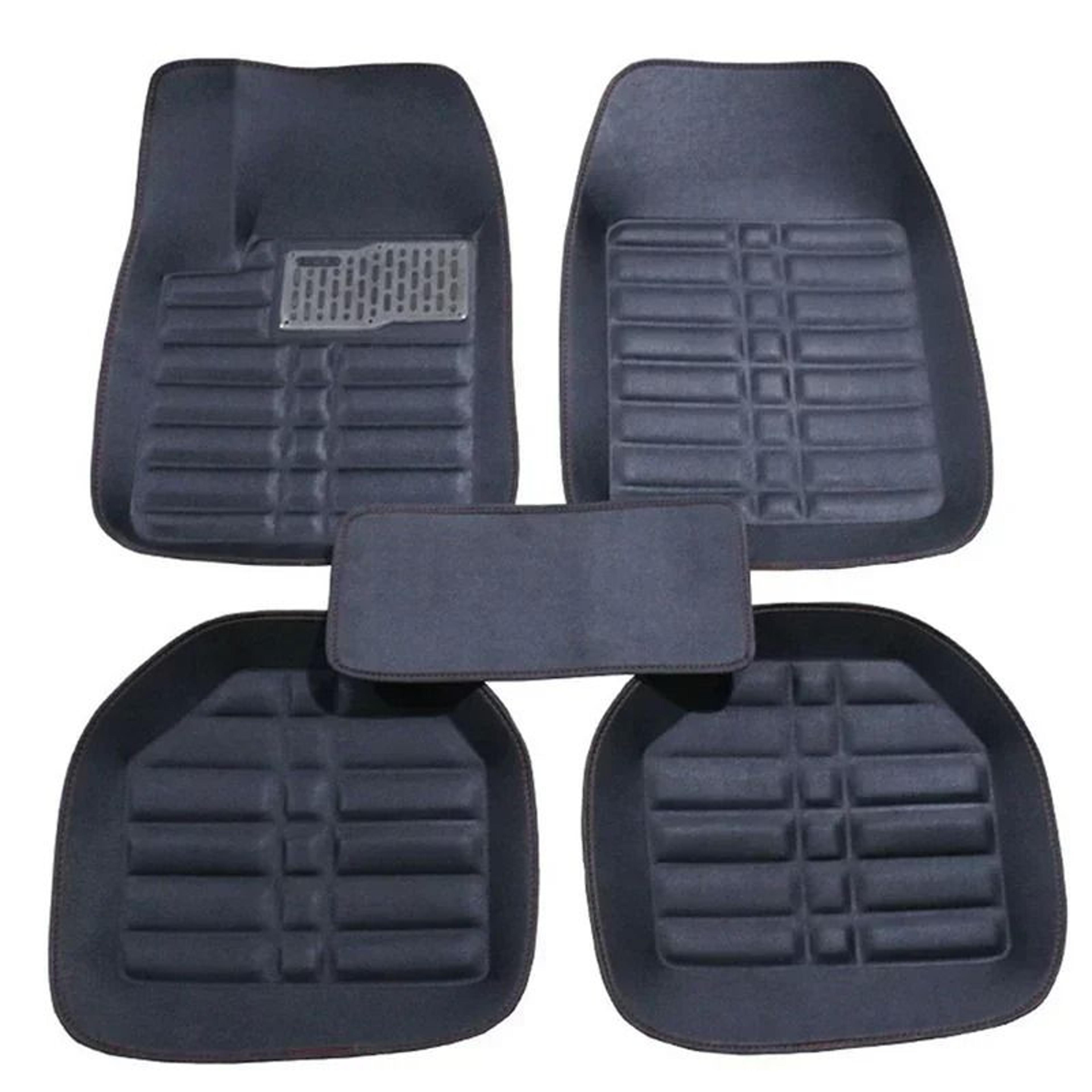 universal pu leather anti slip car floor mats