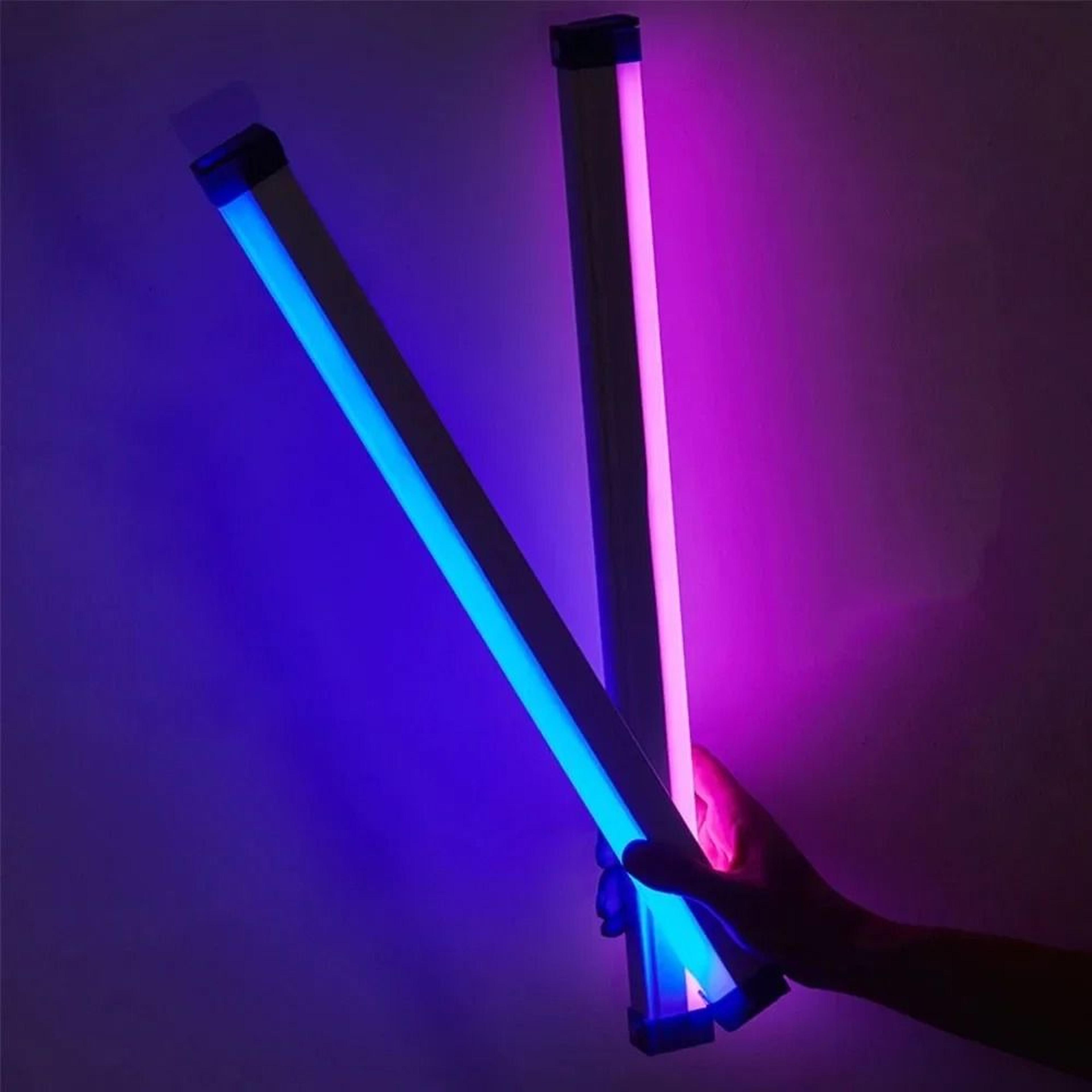 rgb tube light usb rechargeable room lamp for photos and night decor
