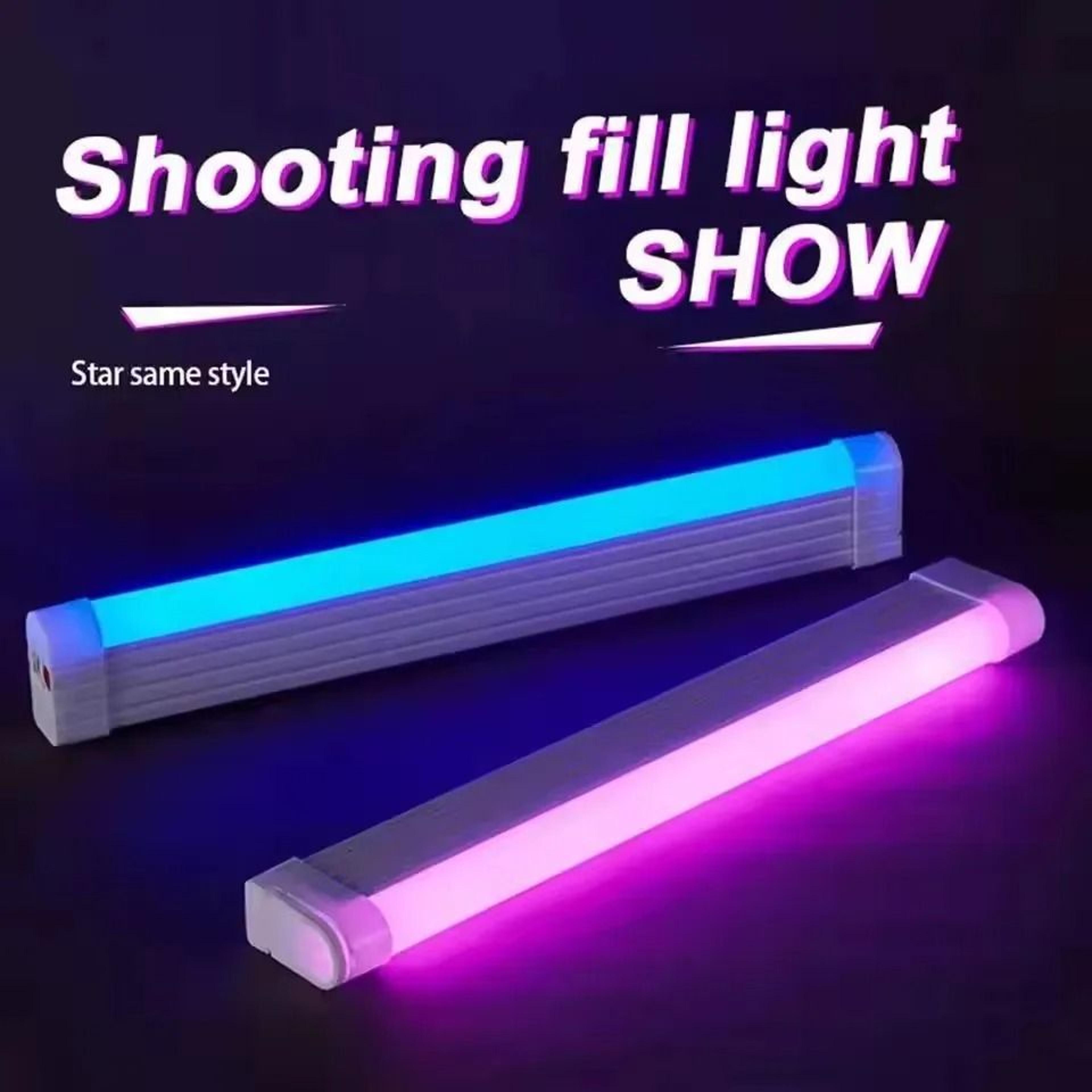 rgb led tube lamp usb powered light stick for bedroom and photography