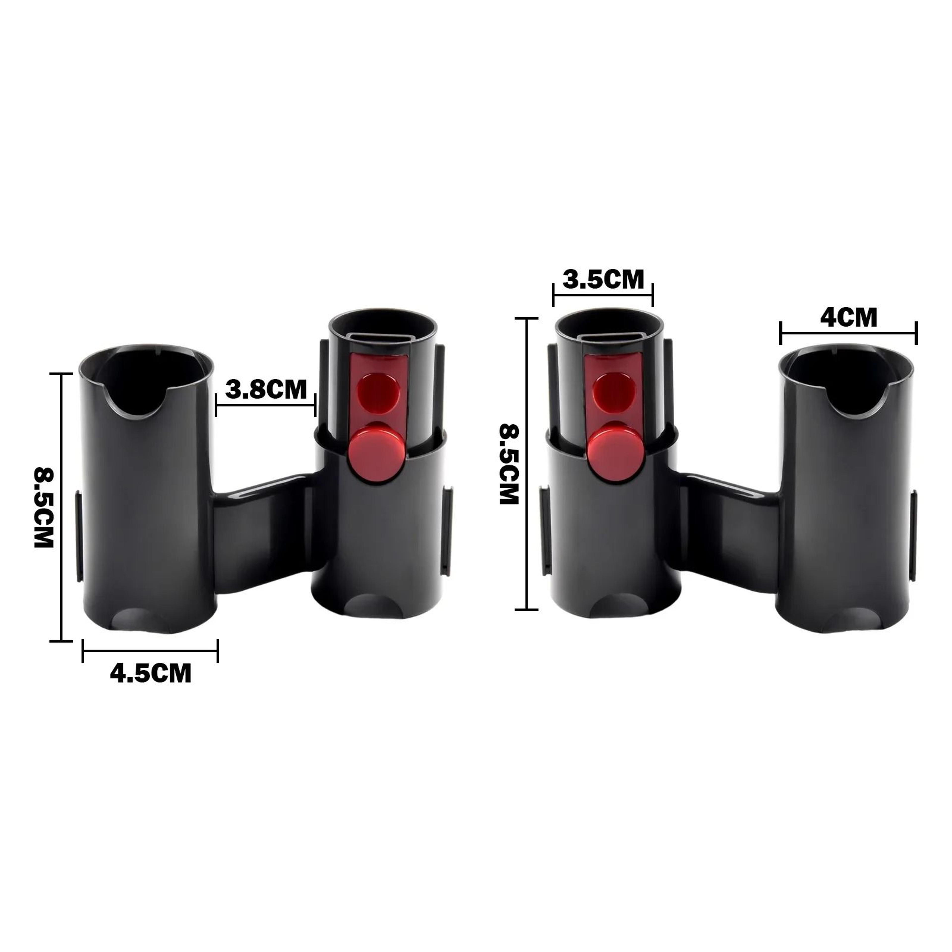 2 piece vacuum brush holder for dyson v7 v8 v10 v12 v15 accessories