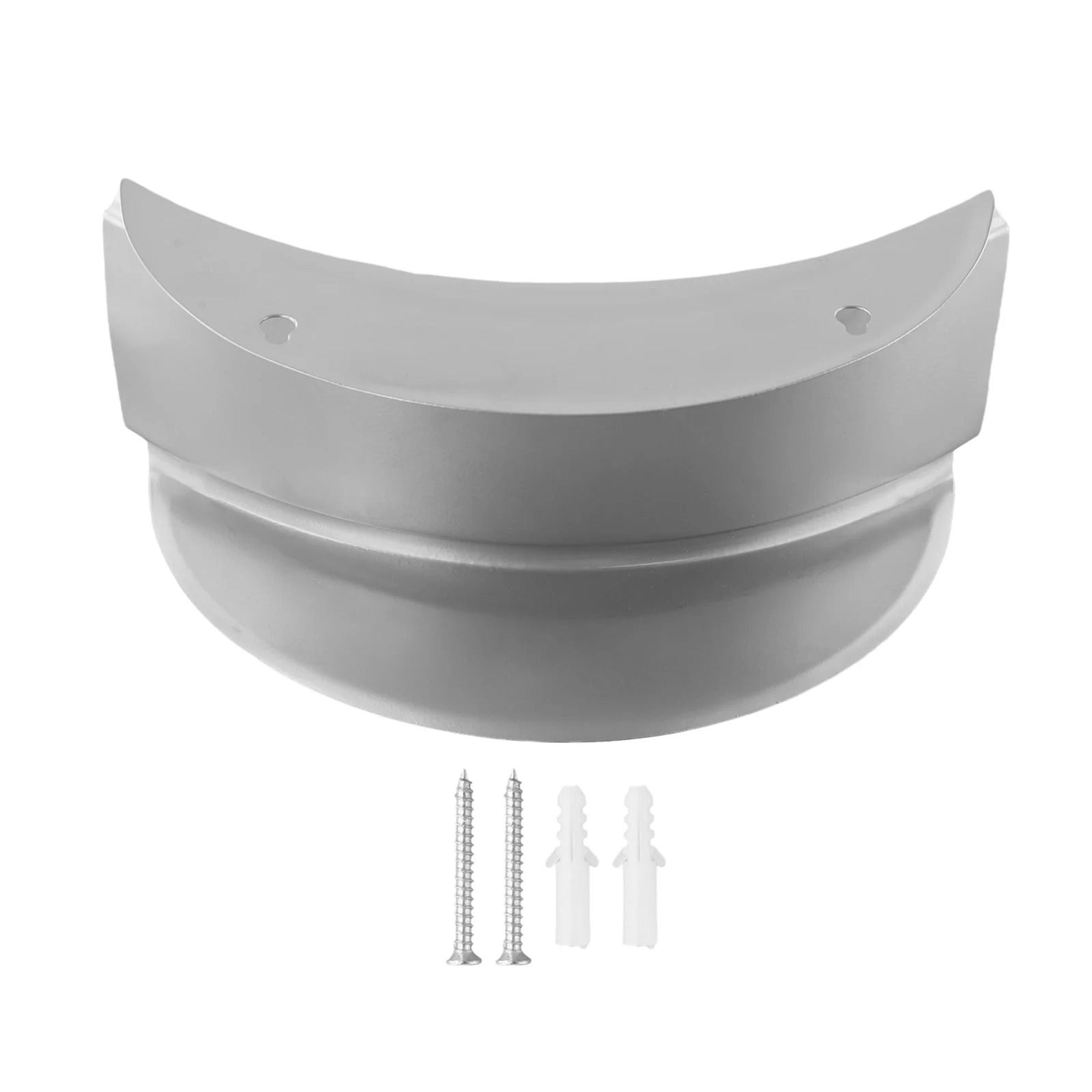 wall mount garden hose holder for outdoor water hose storage