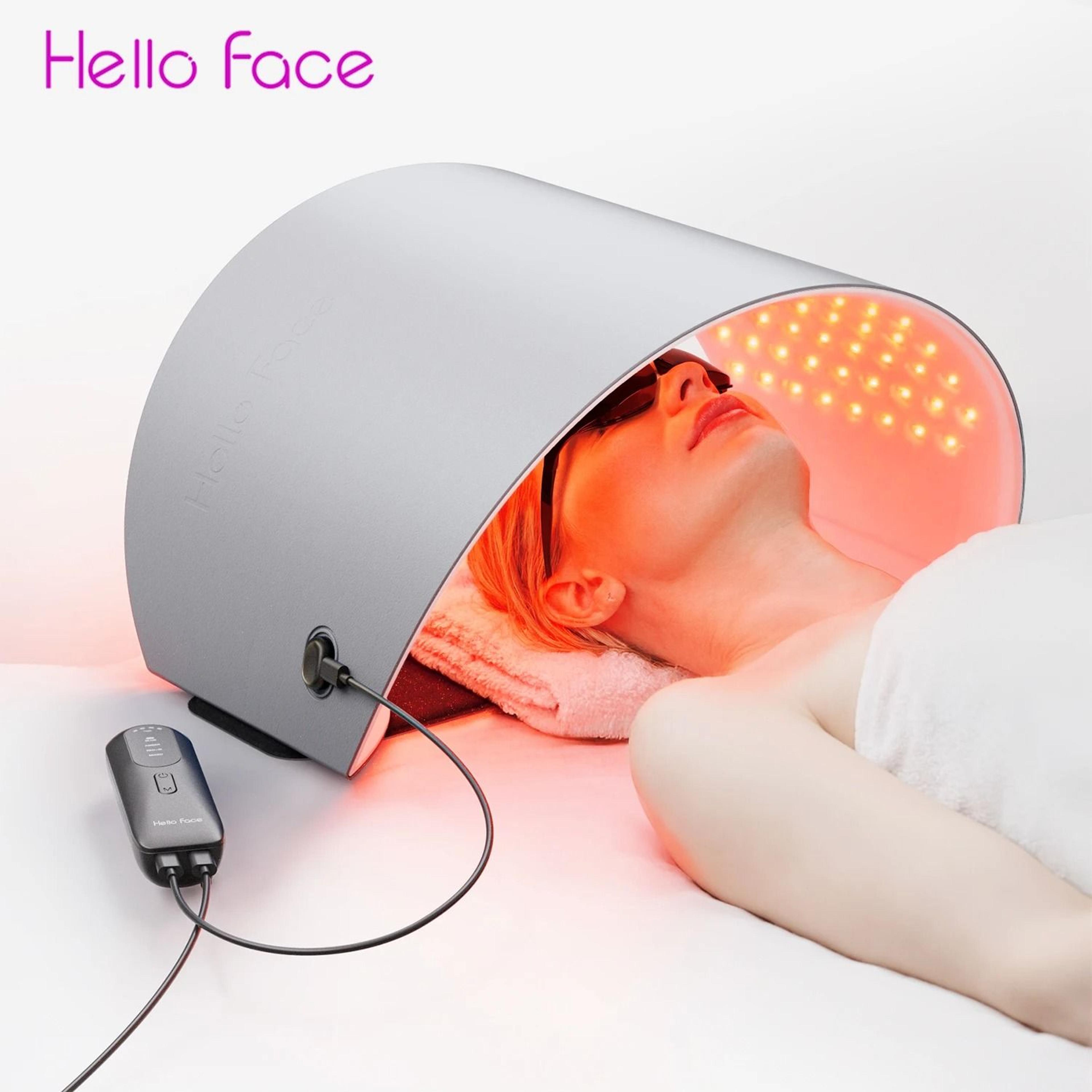 hello face l6 red light therapy mask for face and body
