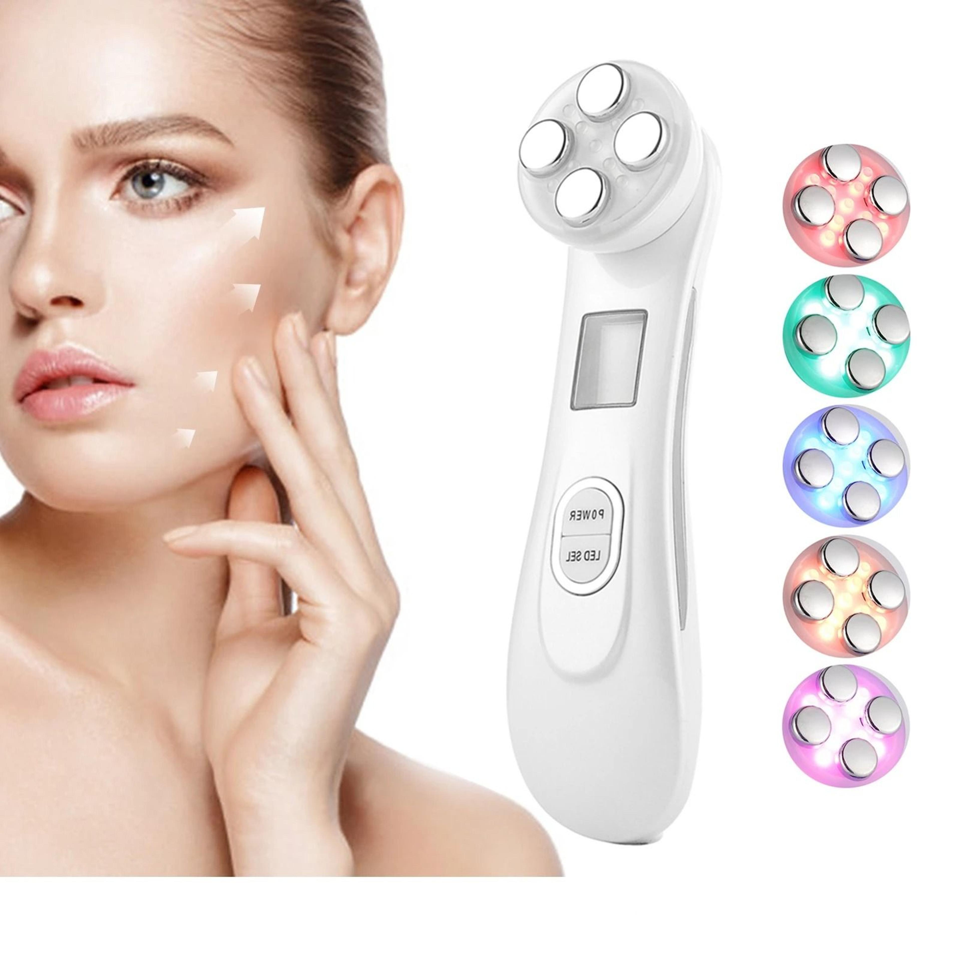 rf facial massager 5 in 1 ems face lifting beauty device