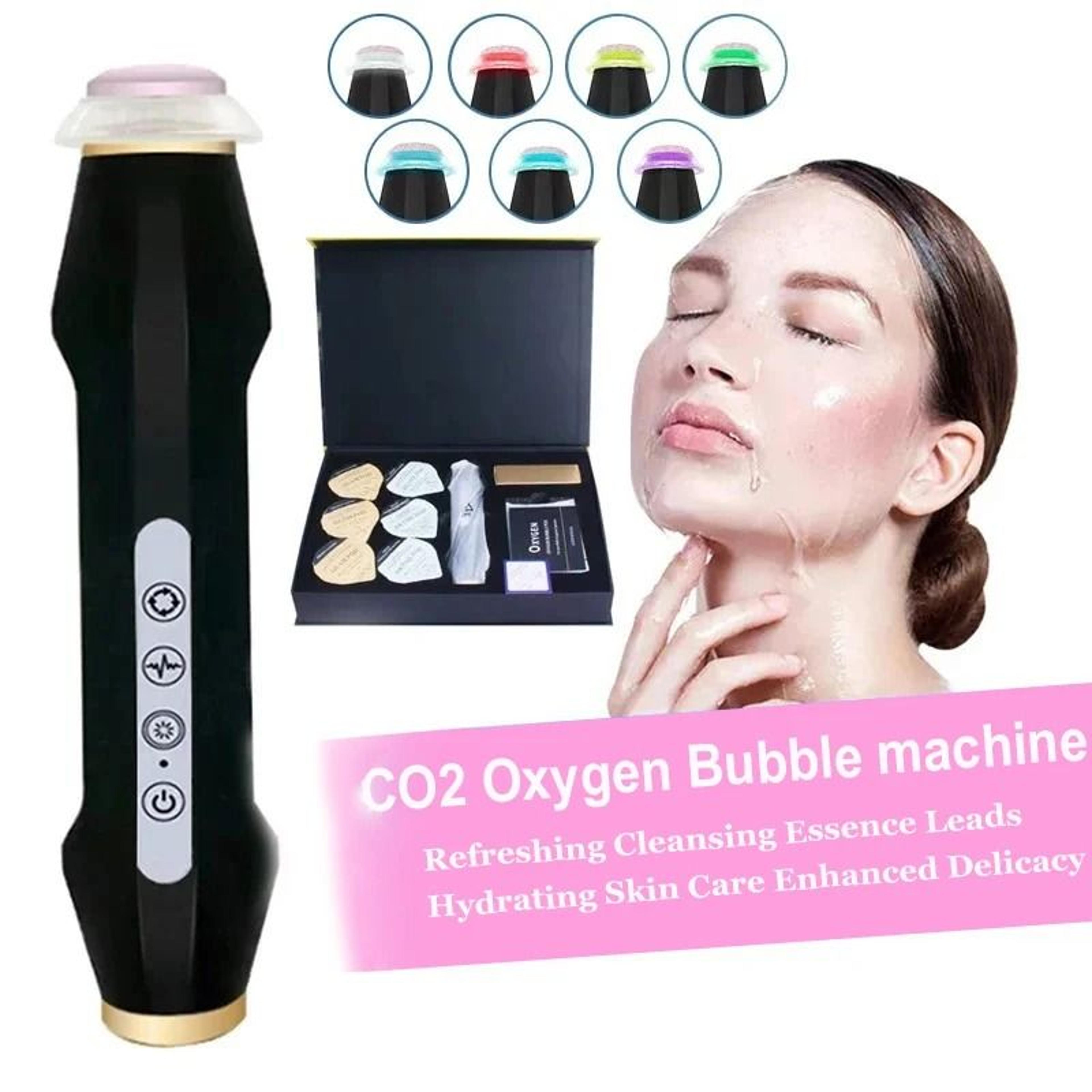 co2 oxygen bubble machine for spa capsule facial care