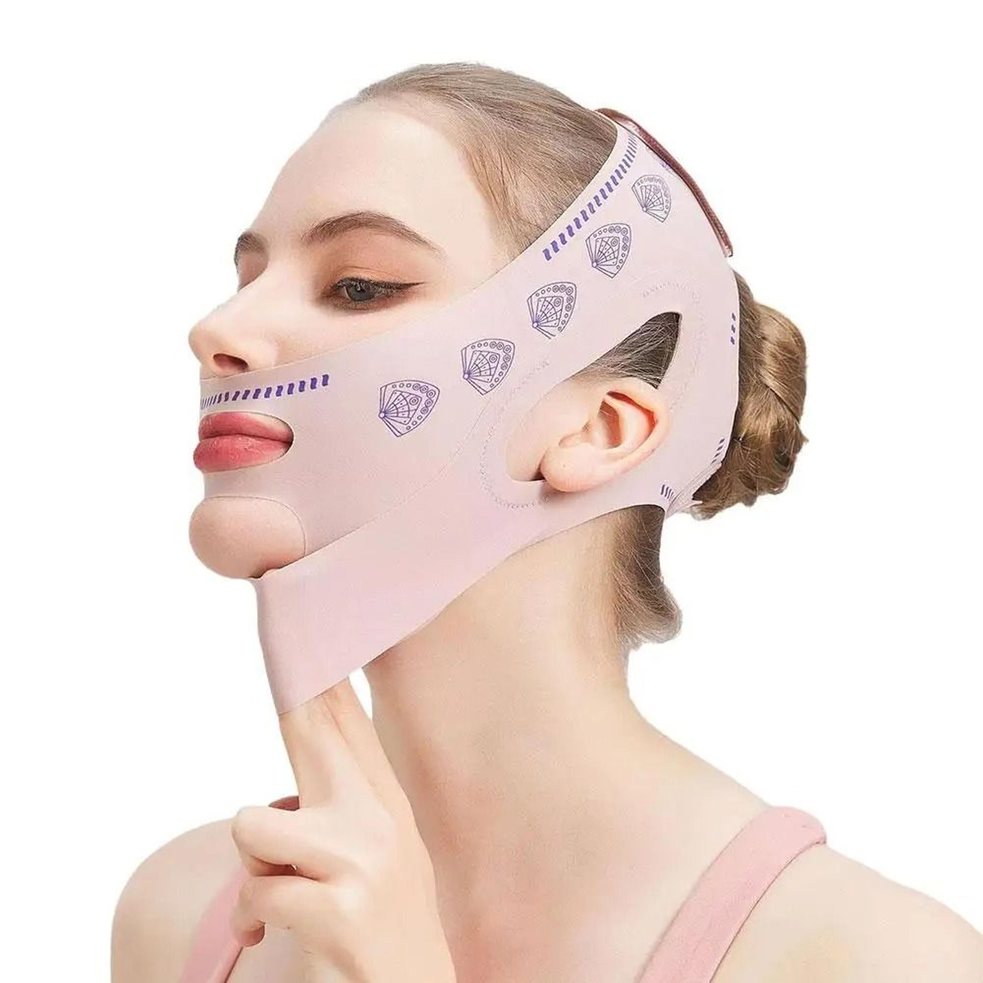 face lifting belt for v line chin and cheek support