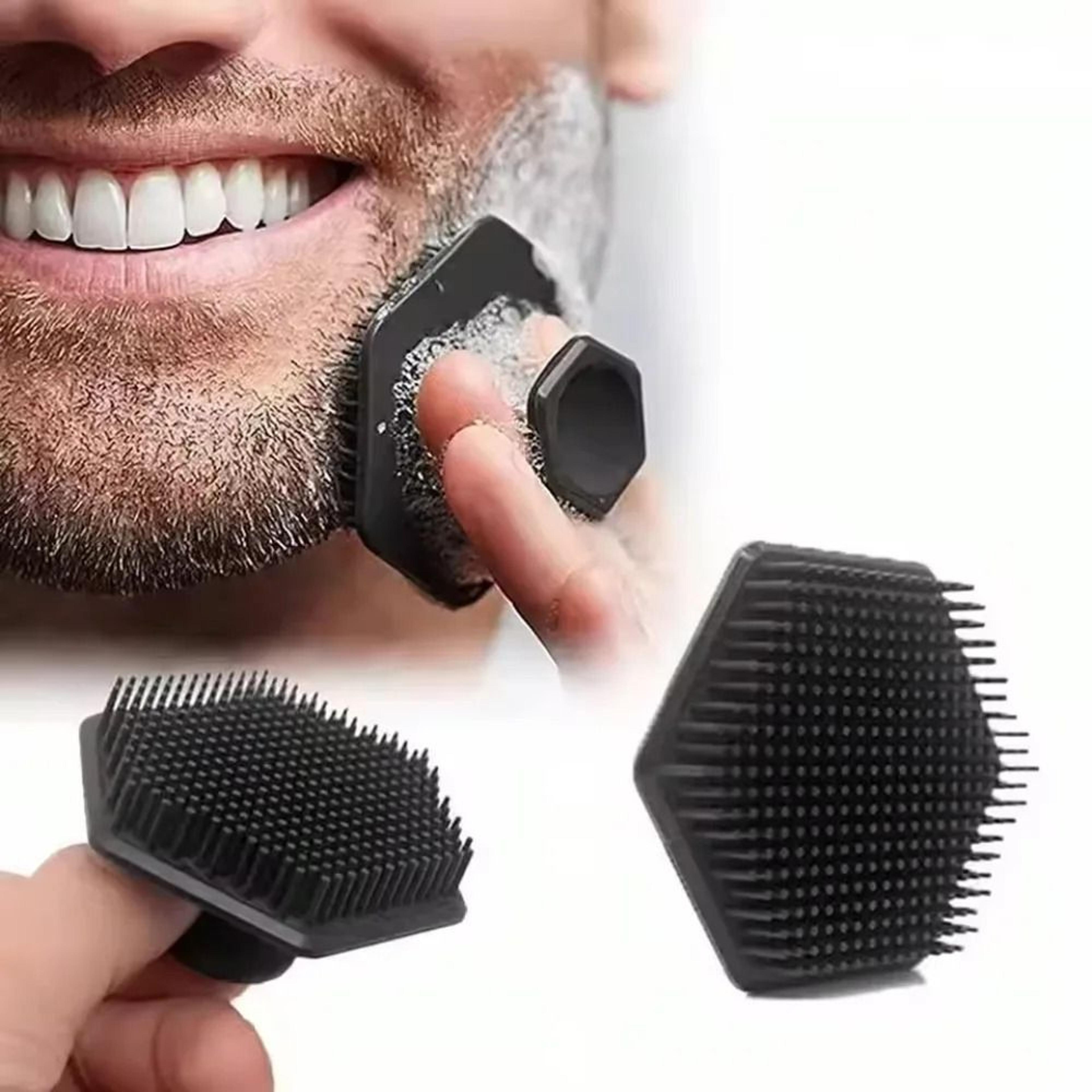 silicone facial cleansing brush for men