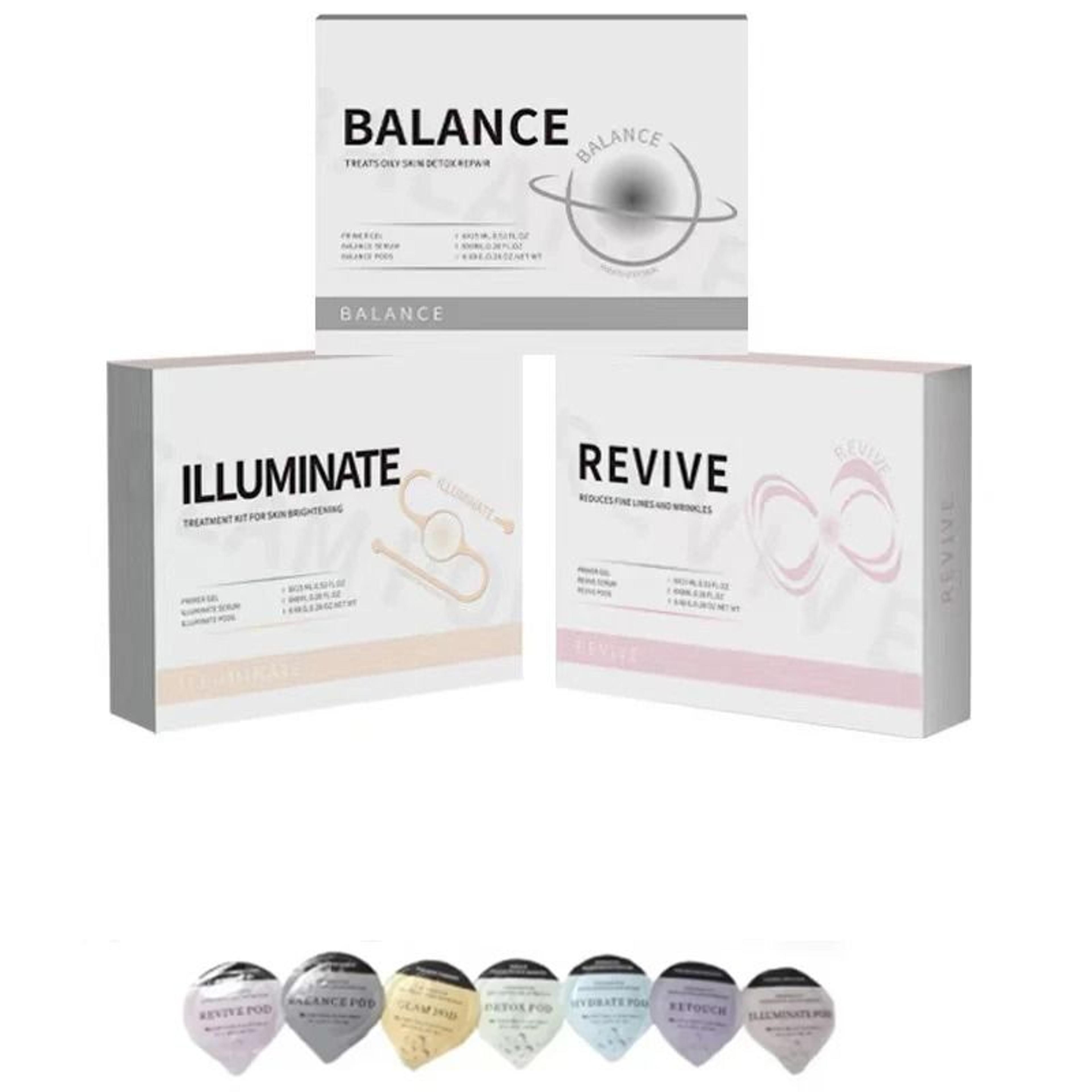 co2 glam pod gel for bubble facial machine care