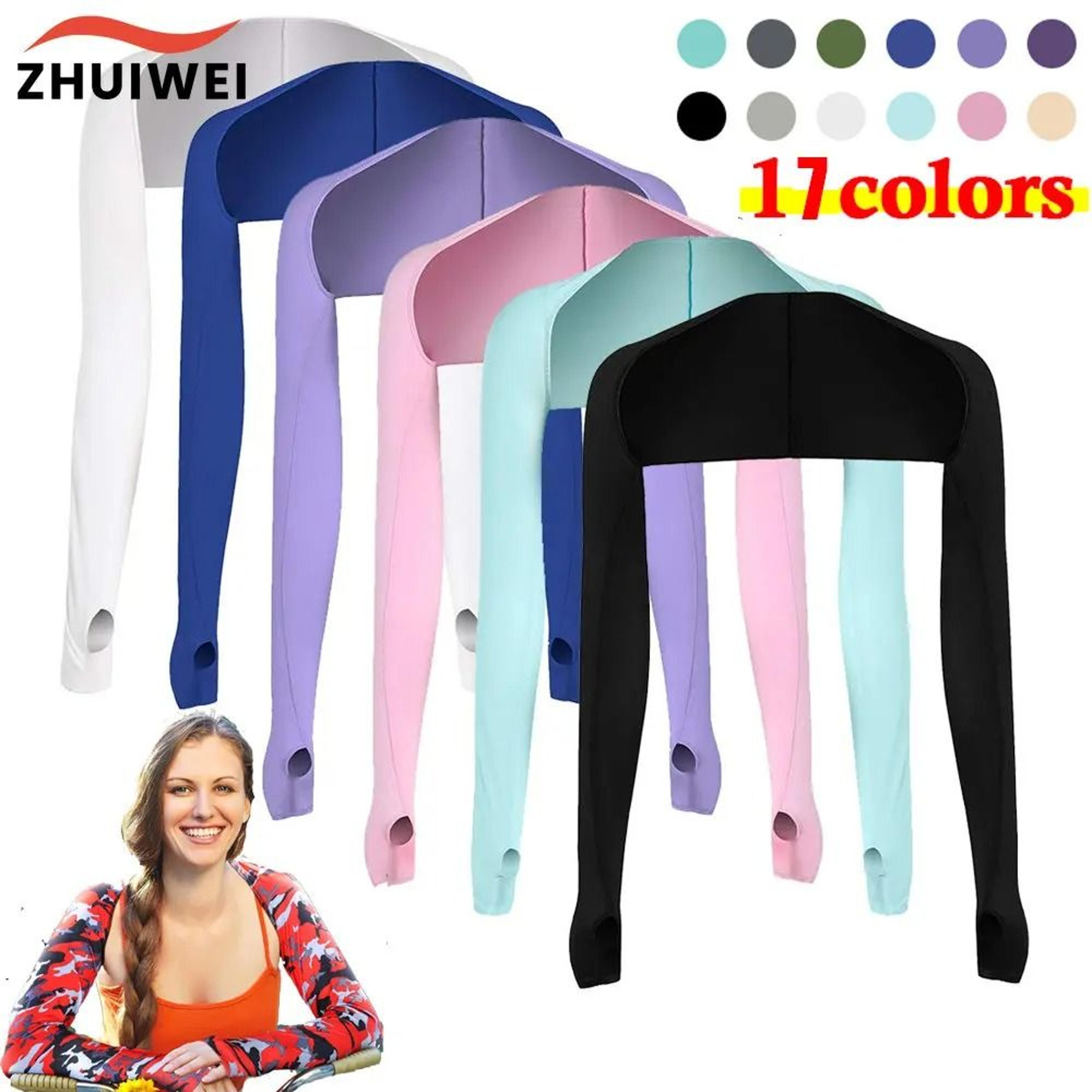 coolguard ice silk uv protection shawl sleeves