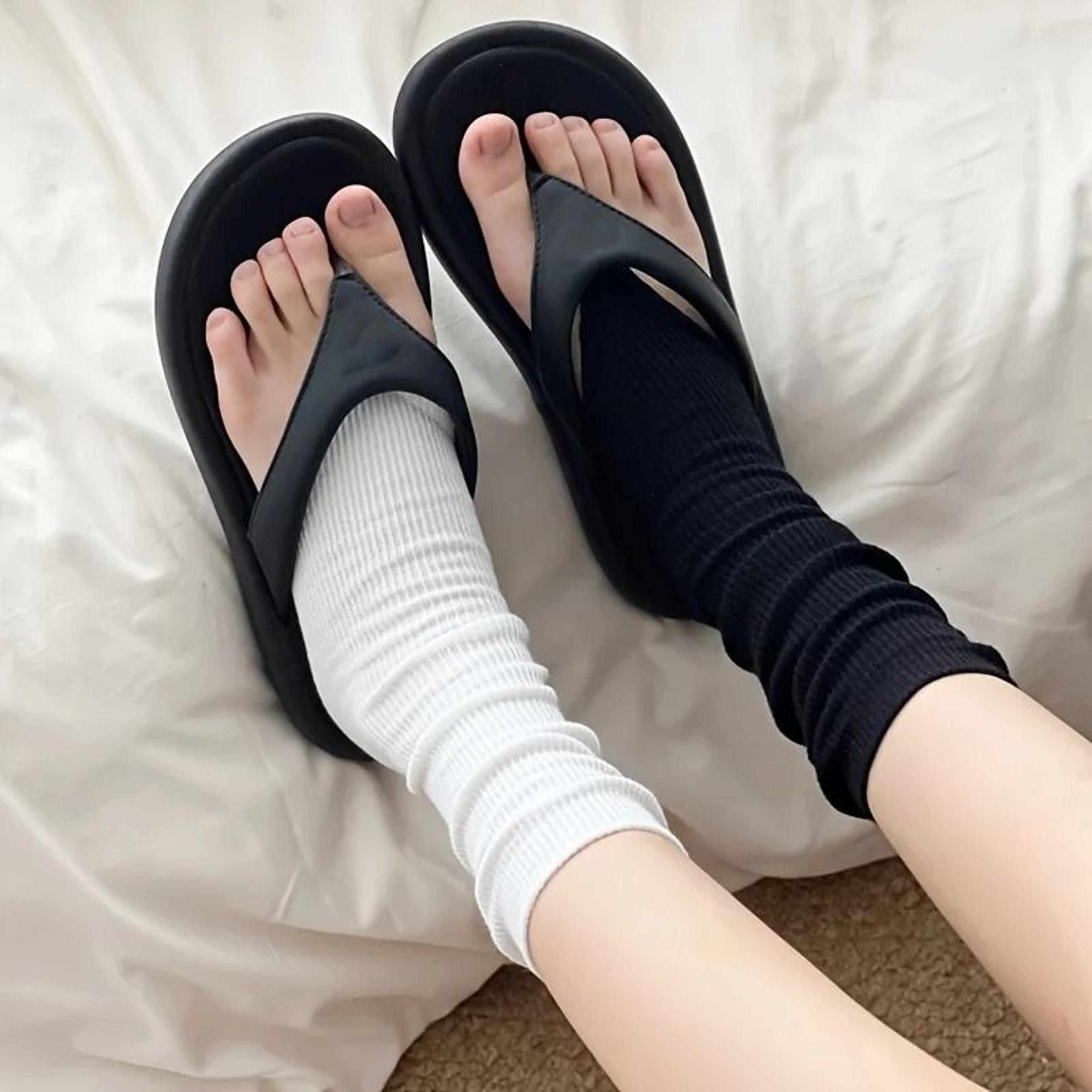 balletstep open toe summer socks for elegant long leg style