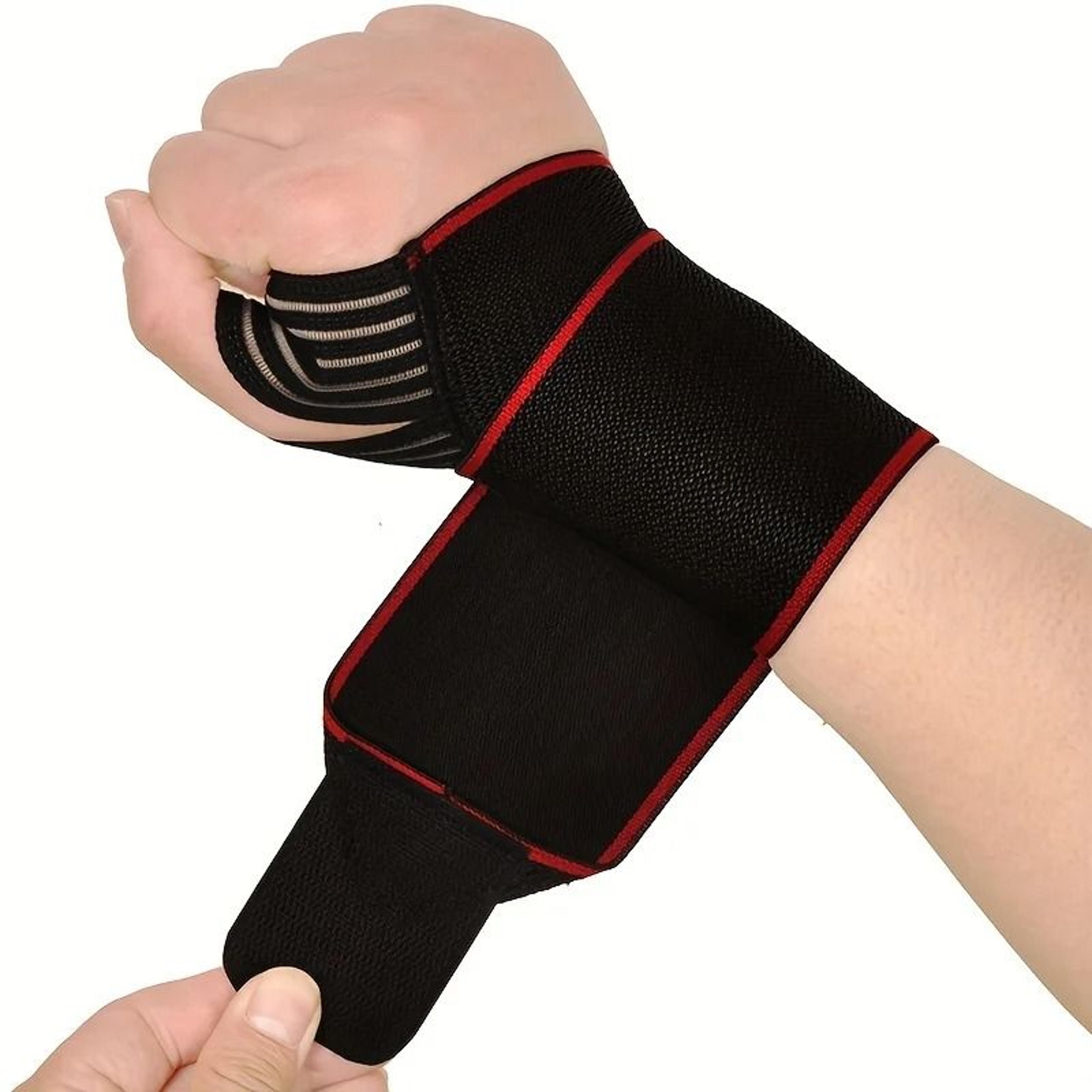 adjustable wrist support strap for weightlifting and sports