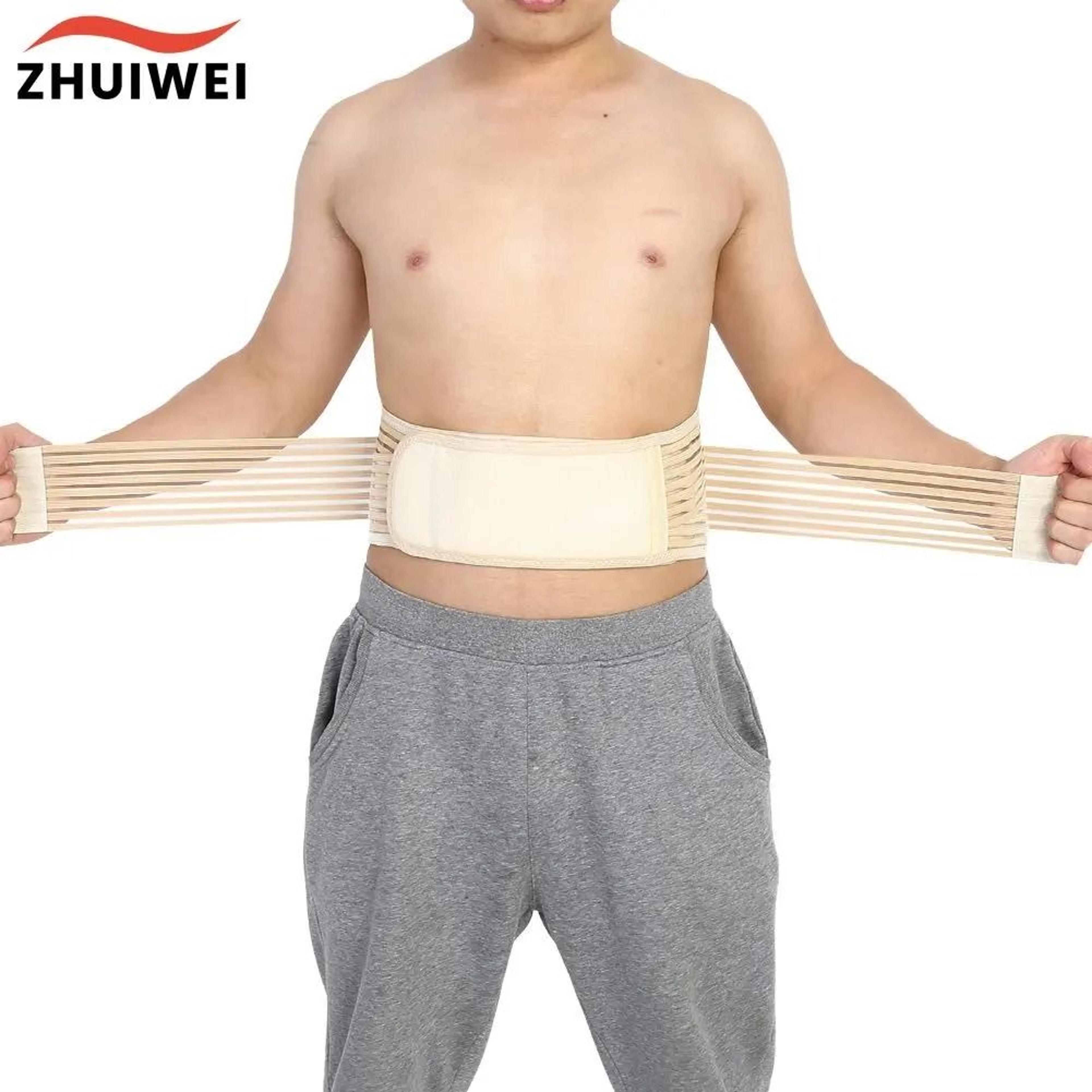 self heating lumbar support belt for lower back comfort