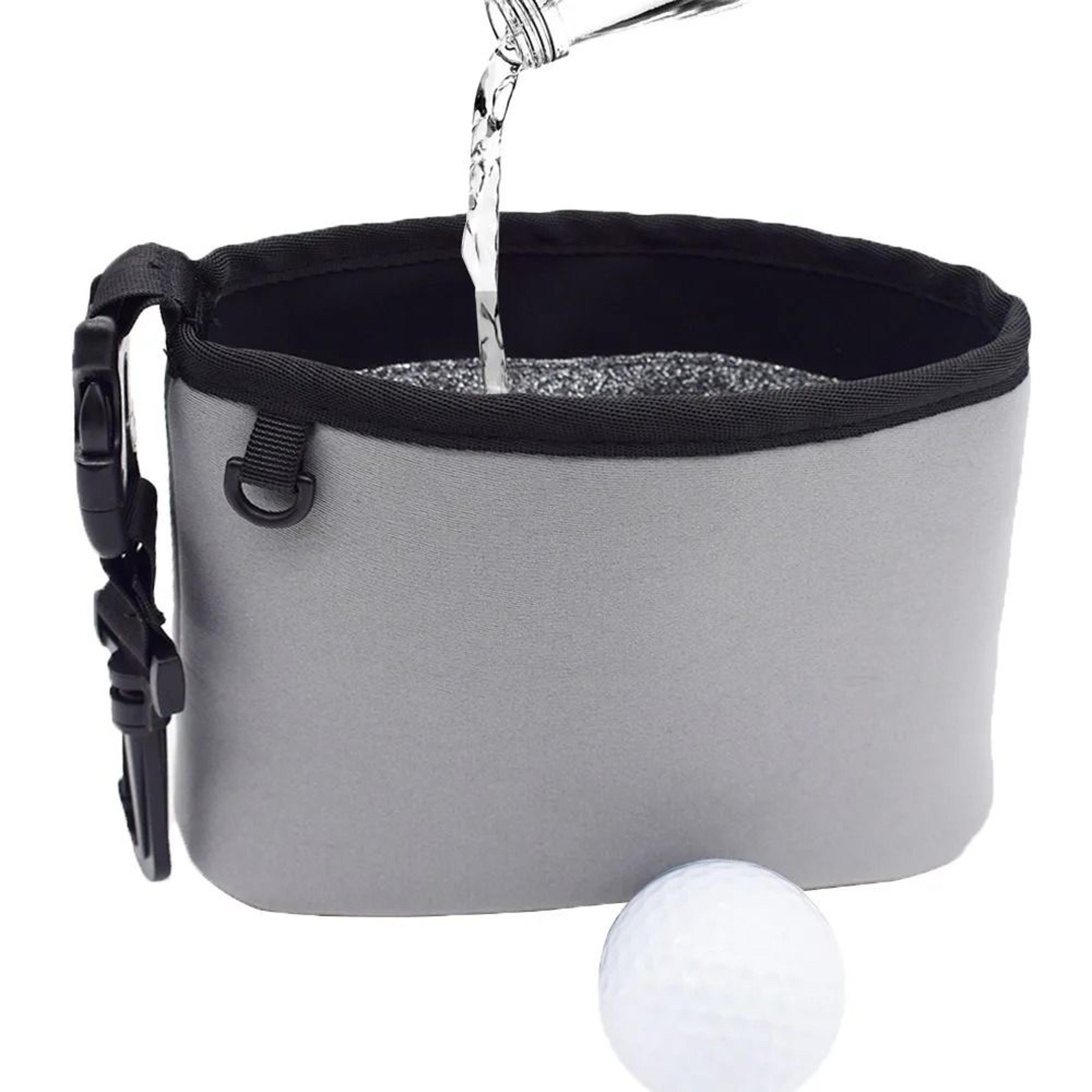 cleancaddy golf club cleaning pouch and ball organizer