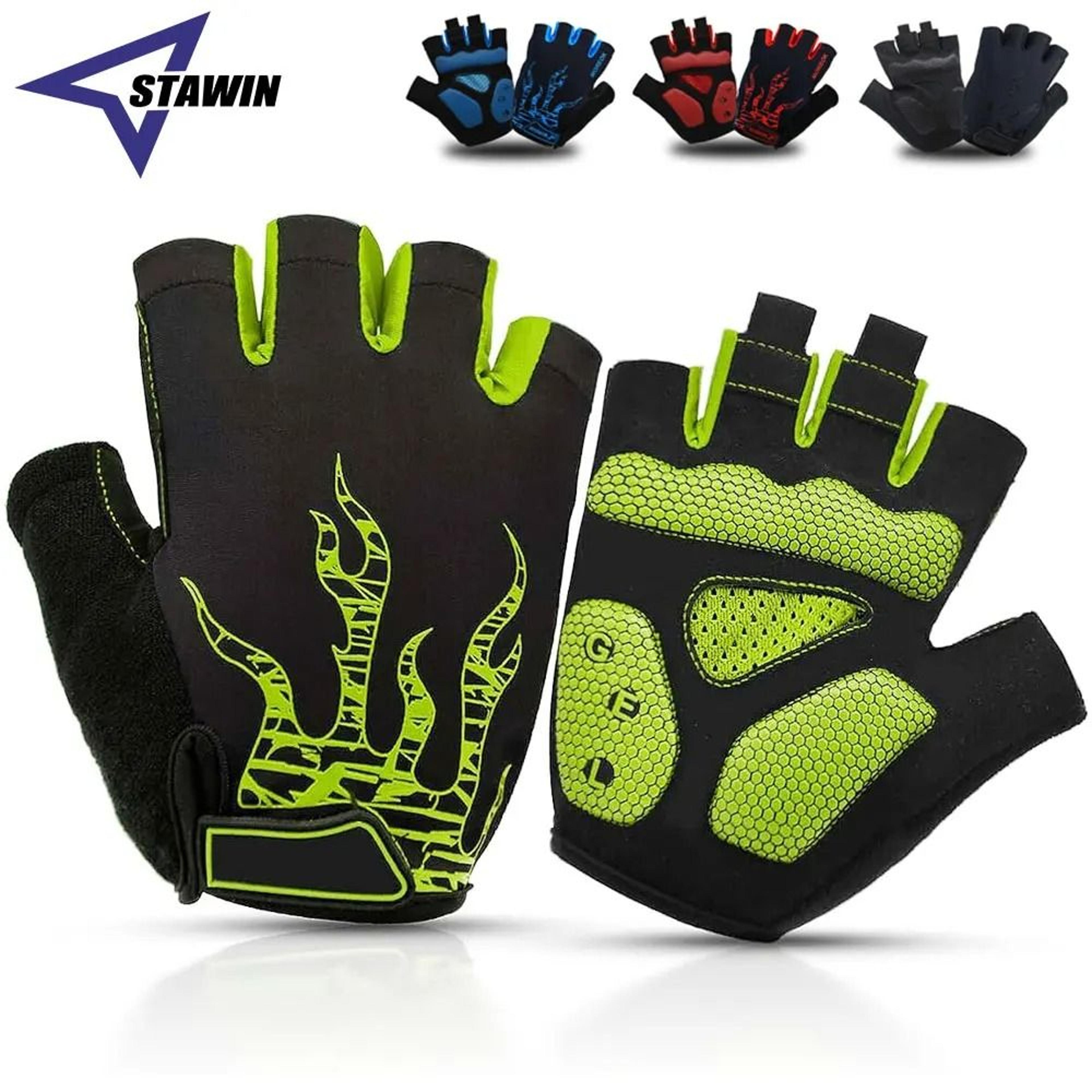 5mm gel padded half finger cycling gloves