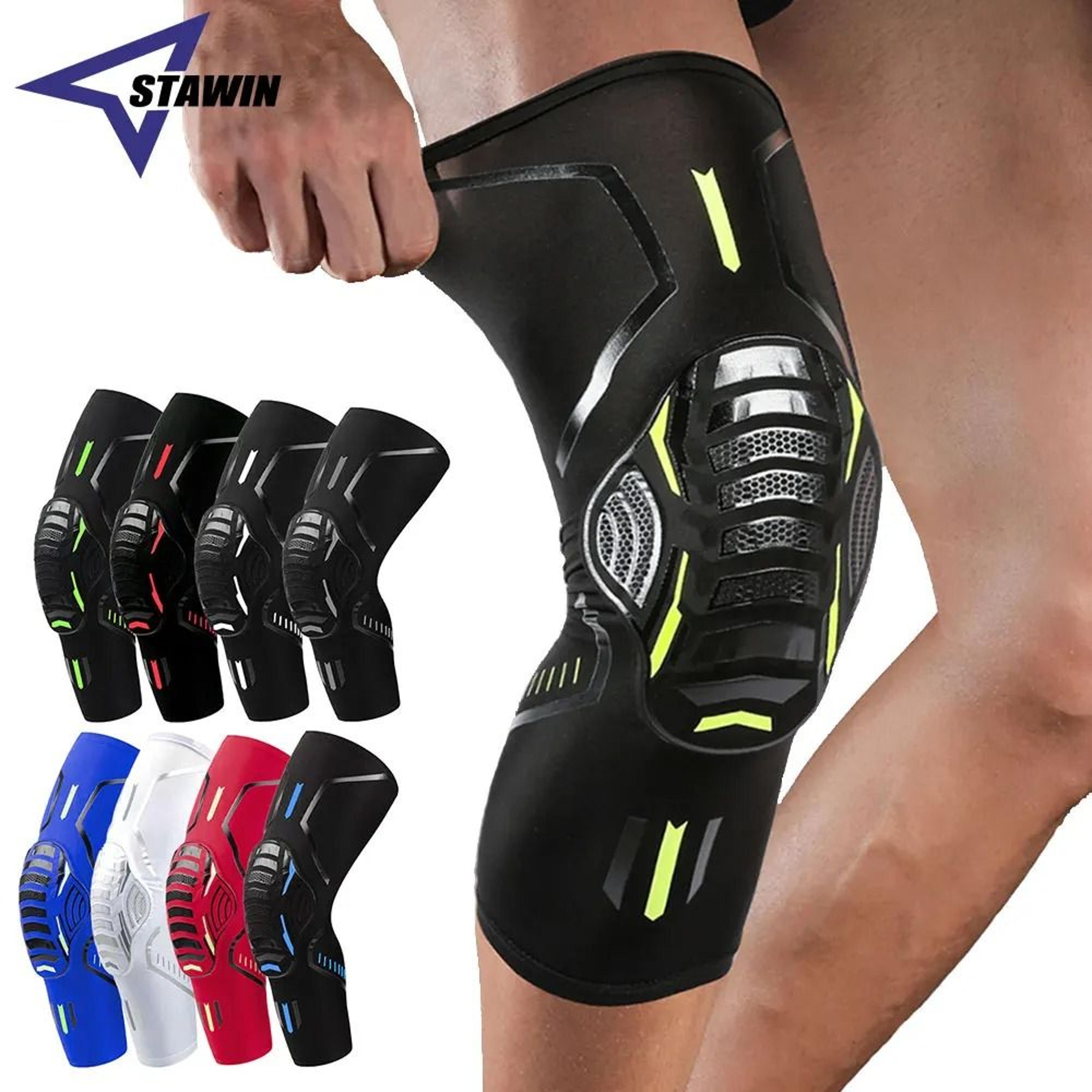 shock absorbing compression knee support sleeve