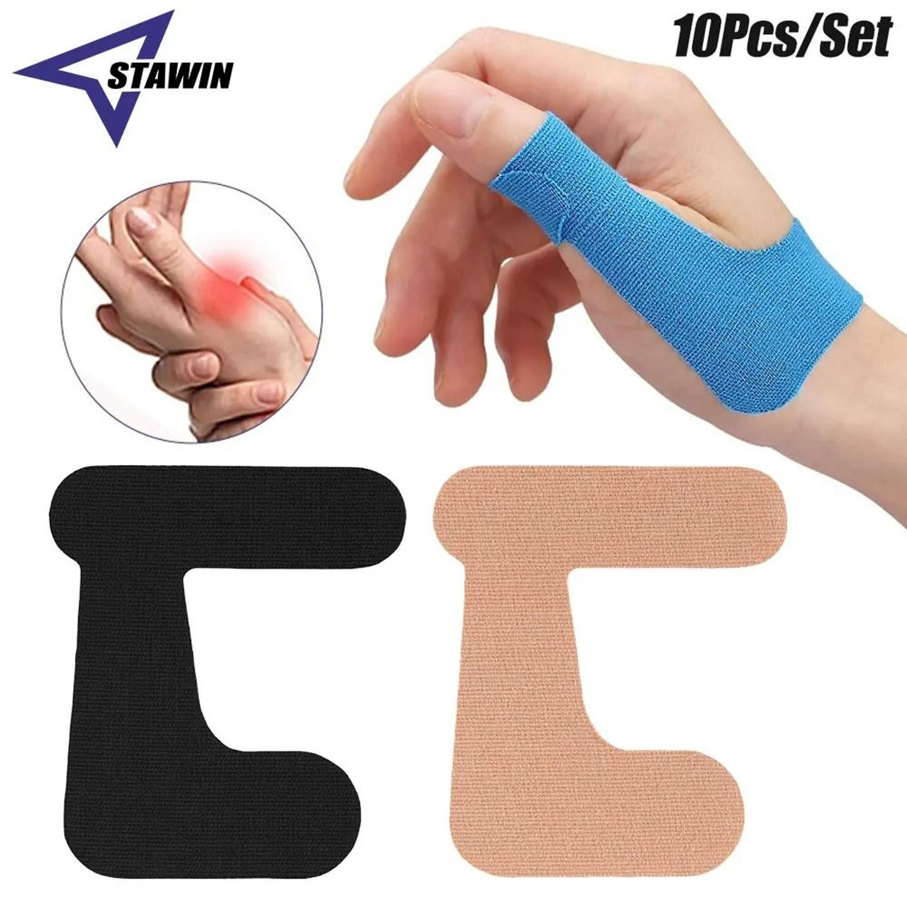 precut elastic kinesiology thumb support tape 10 piece set