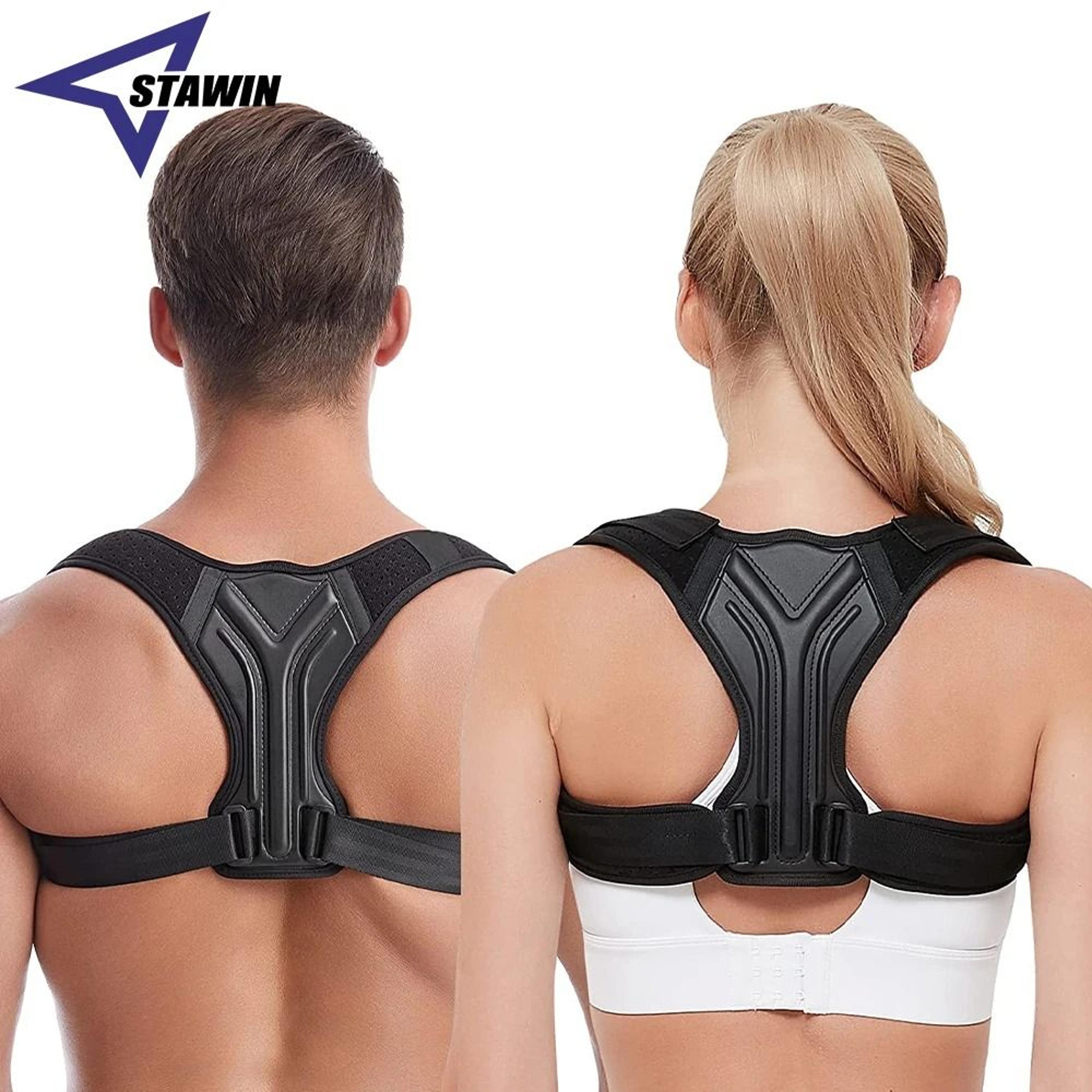 adjustable full back posture corrector brace