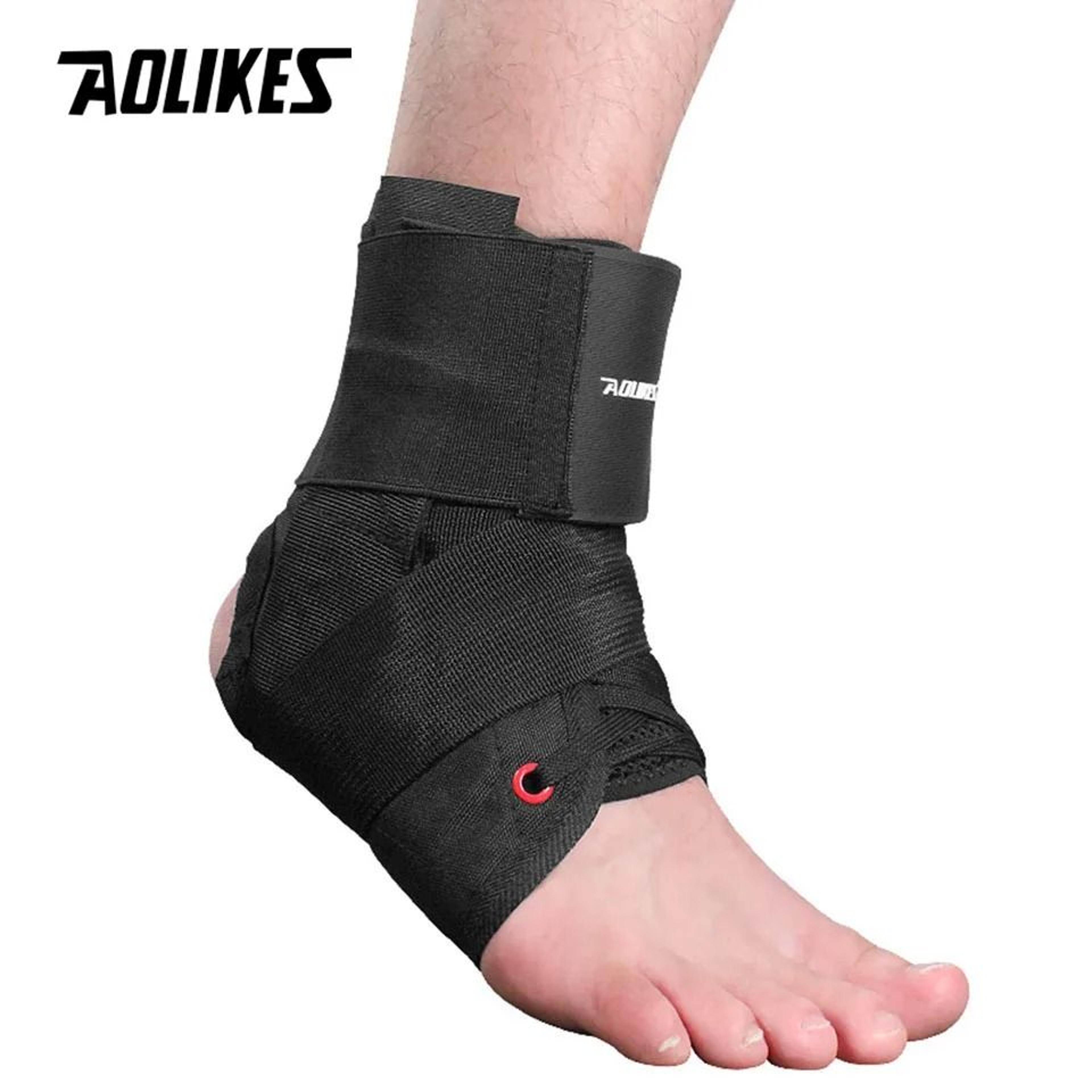 aolikes adjustable lace up ankle support brace