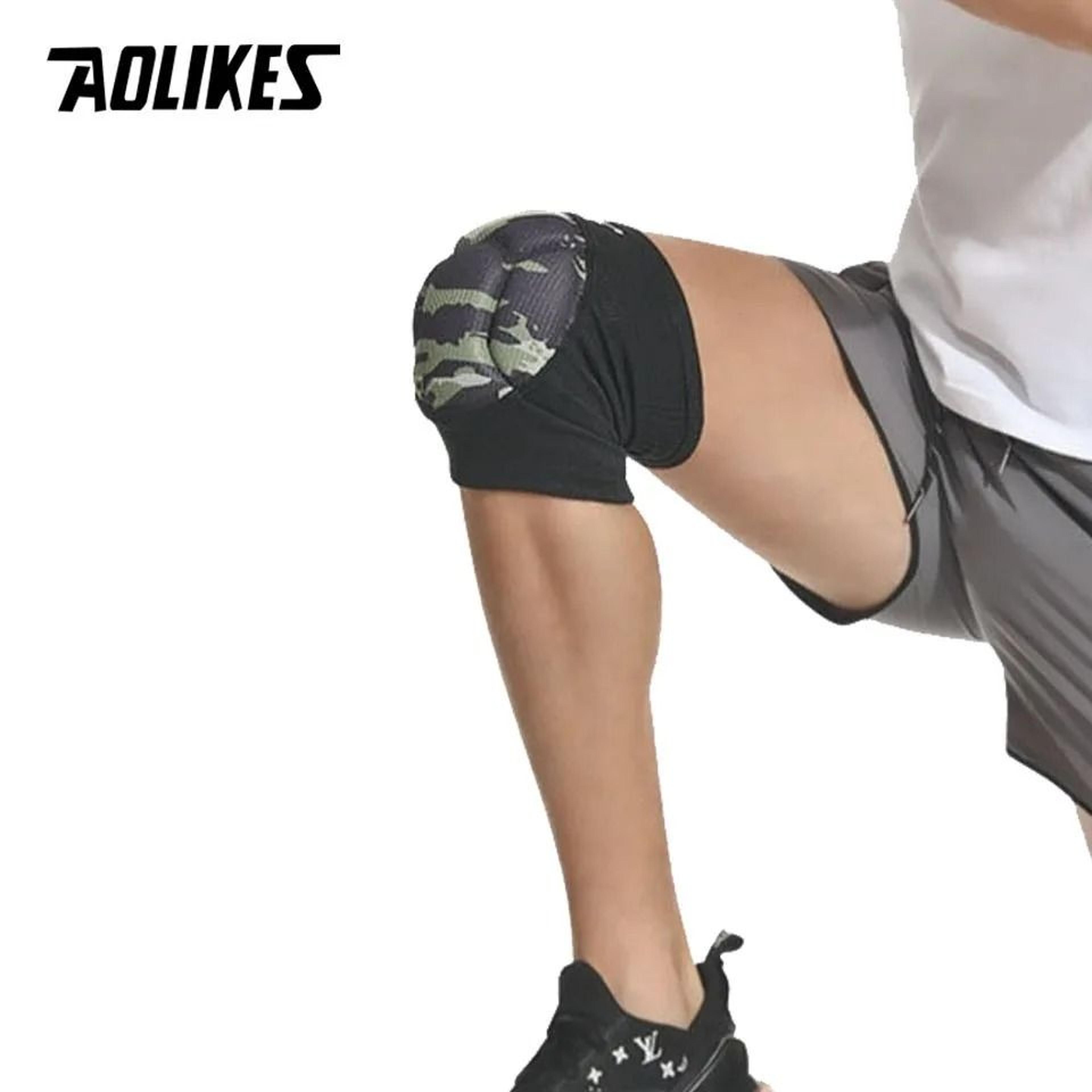 aolikes padded volleyball knee pads and anti slip knee sleeves