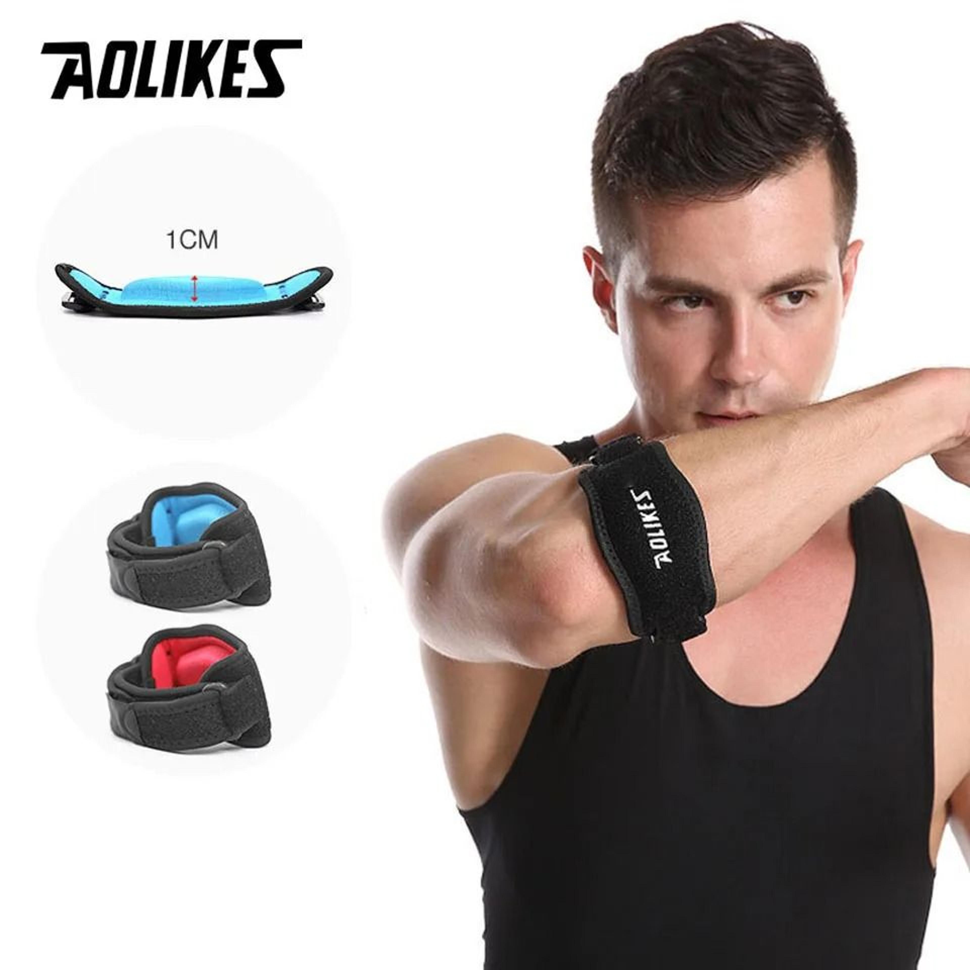 aolikes adjustable tennis elbow brace for sports support