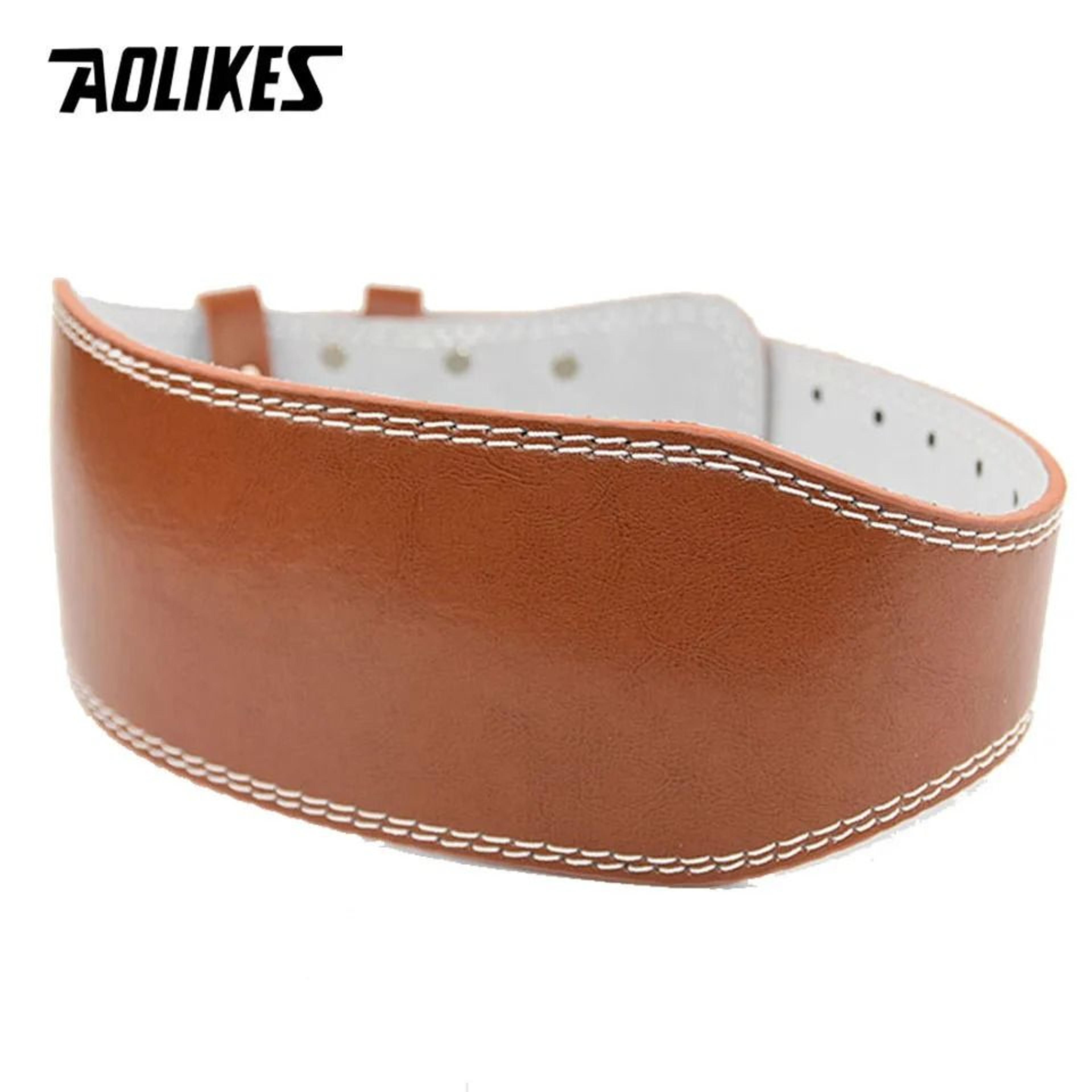 aolikes wide weightlifting belt for back and core support
