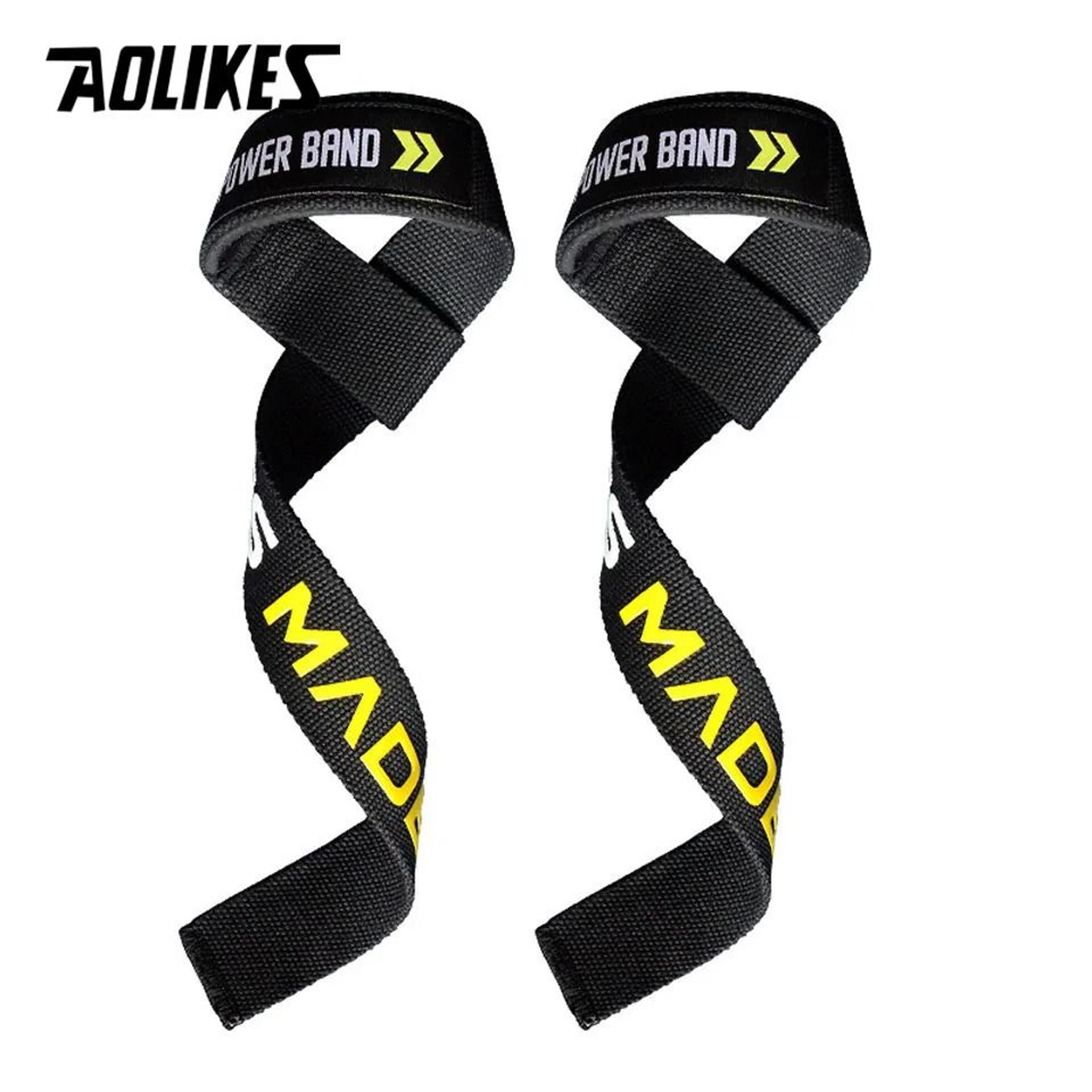 aolikes adjustable weightlifting wrist wraps for gym fitness and professional strength training support