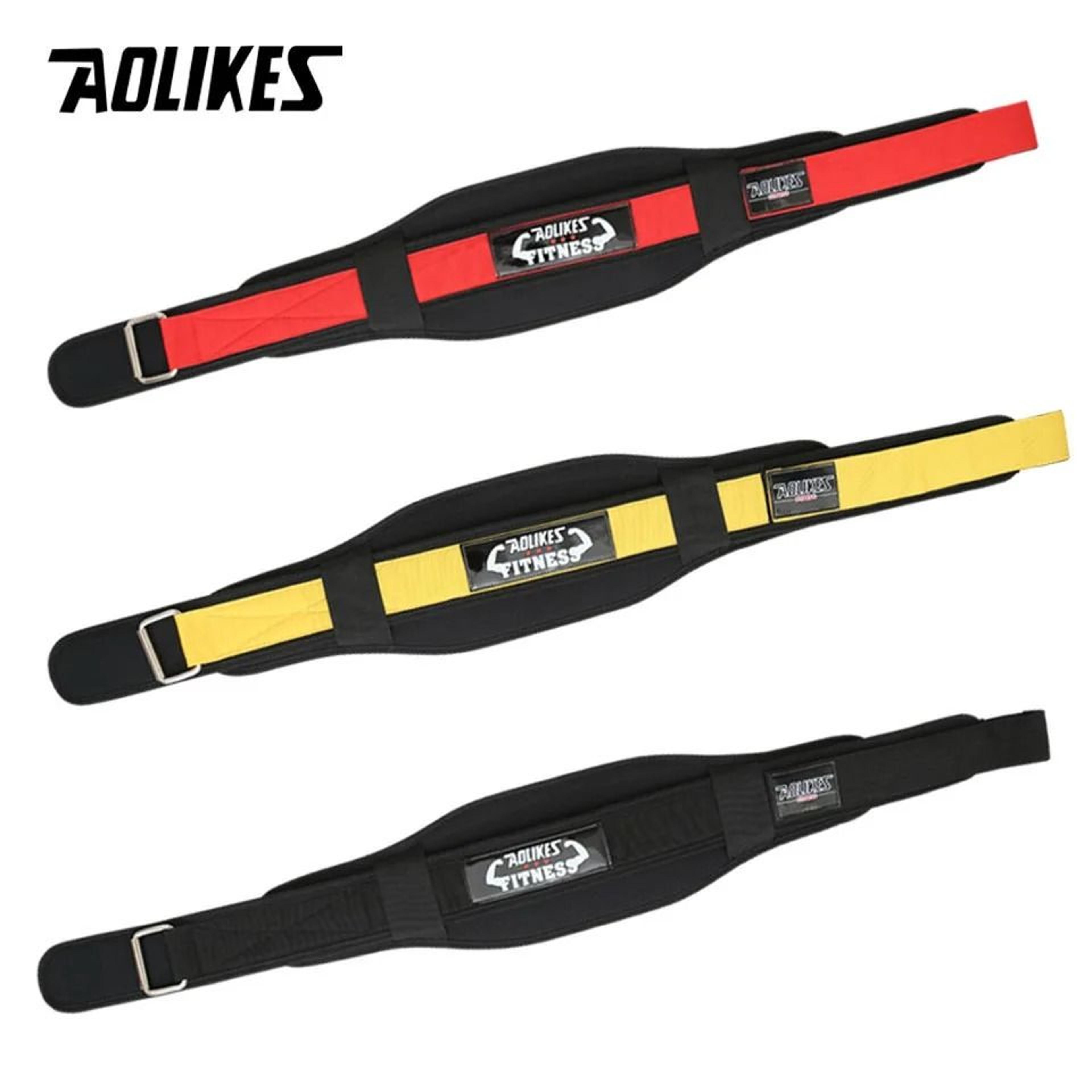 aolikes adjustable weightlifting belt for powerlifting squats and strength training support