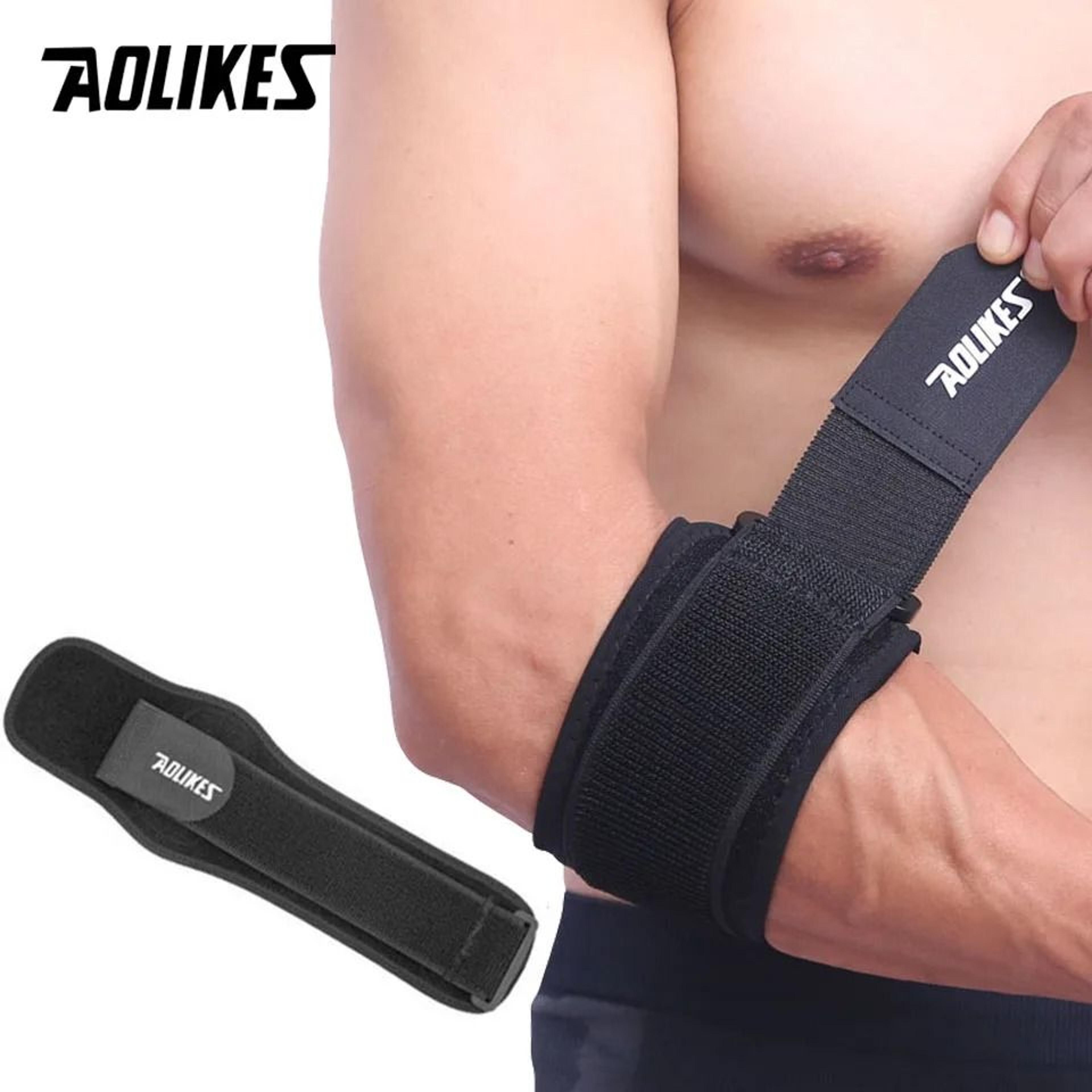 aolikes adjustable tennis elbow brace and forearm support strap