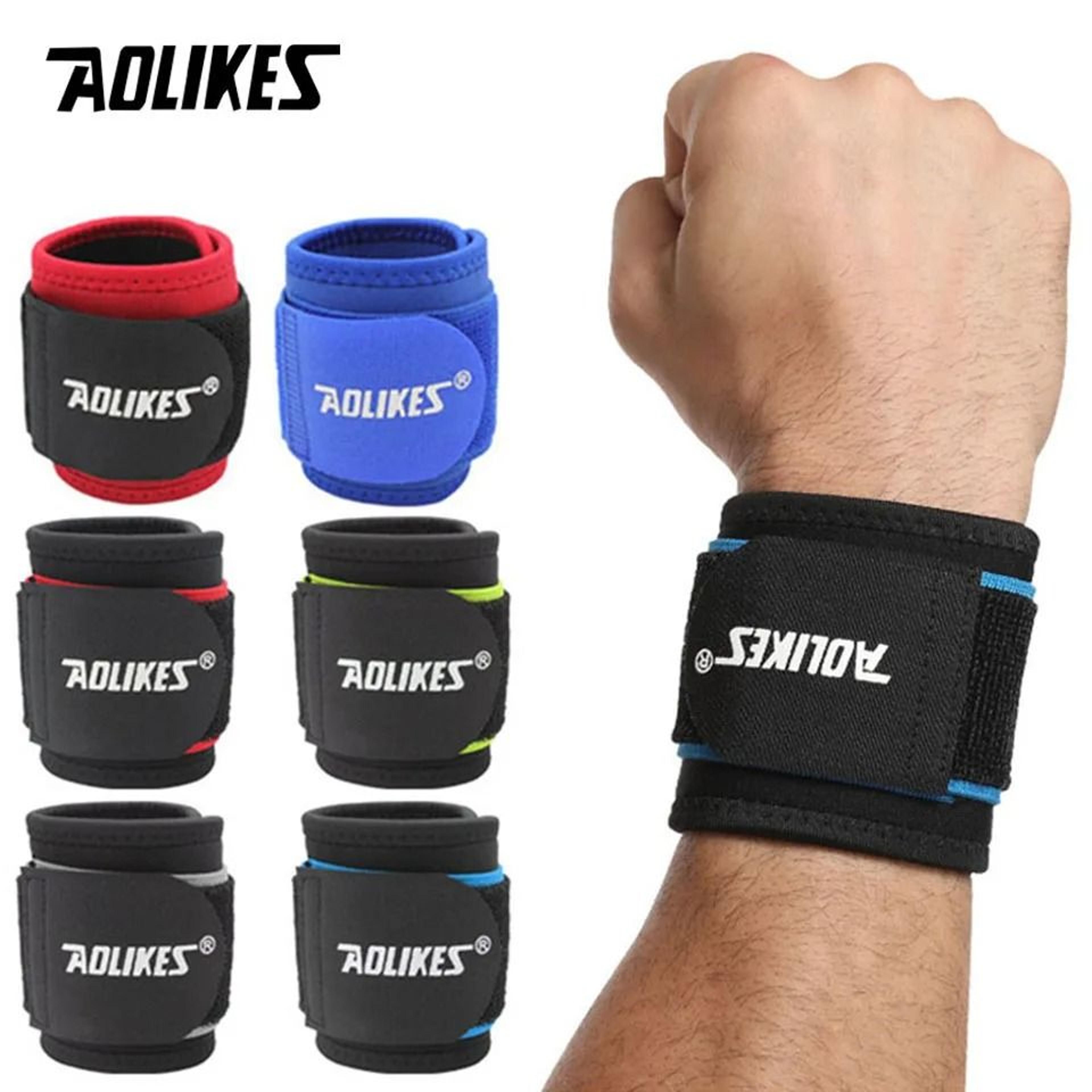 aolikes adjustable weightlifting wrist support wrap