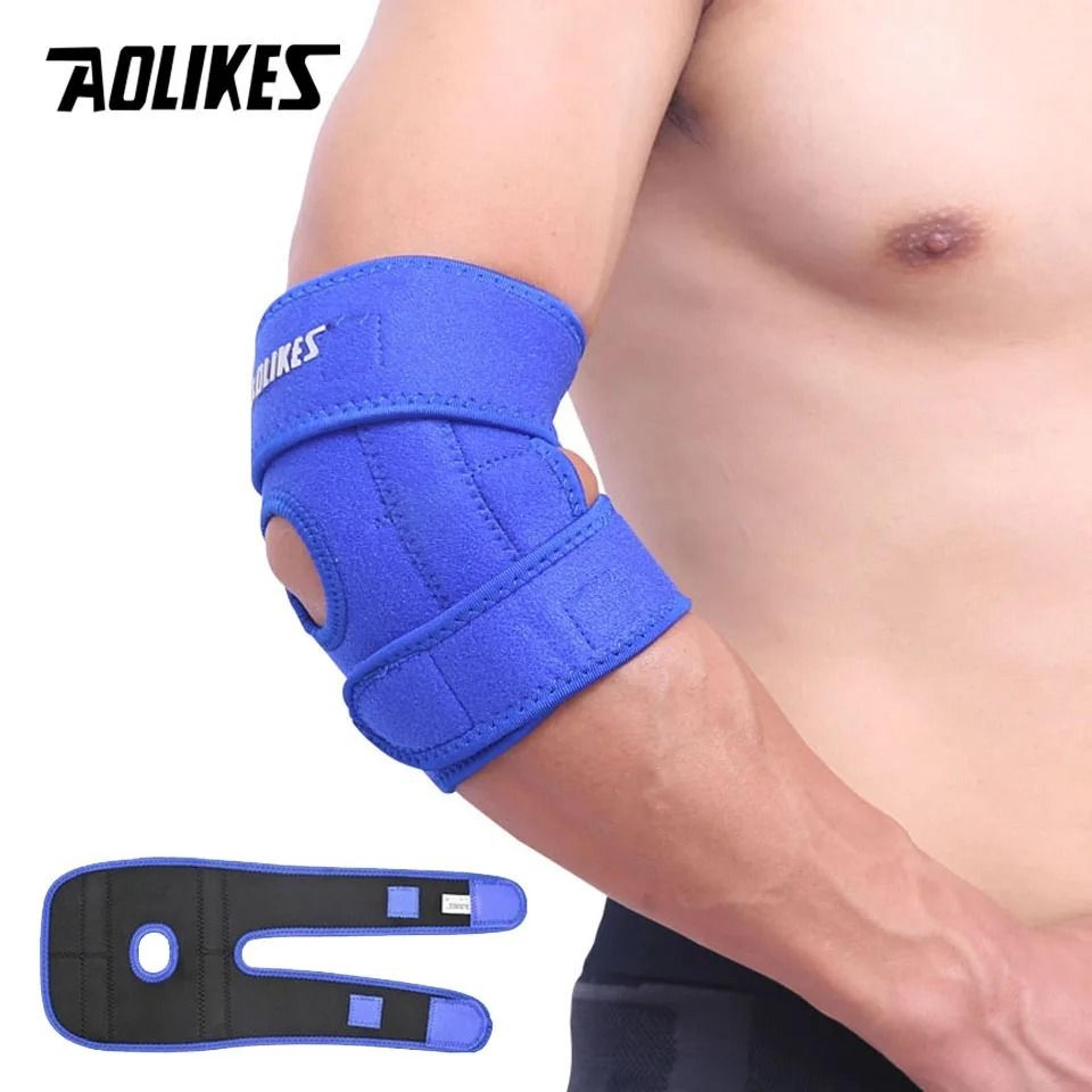 aolikes adjustable elbow brace for tendonitis and sports support