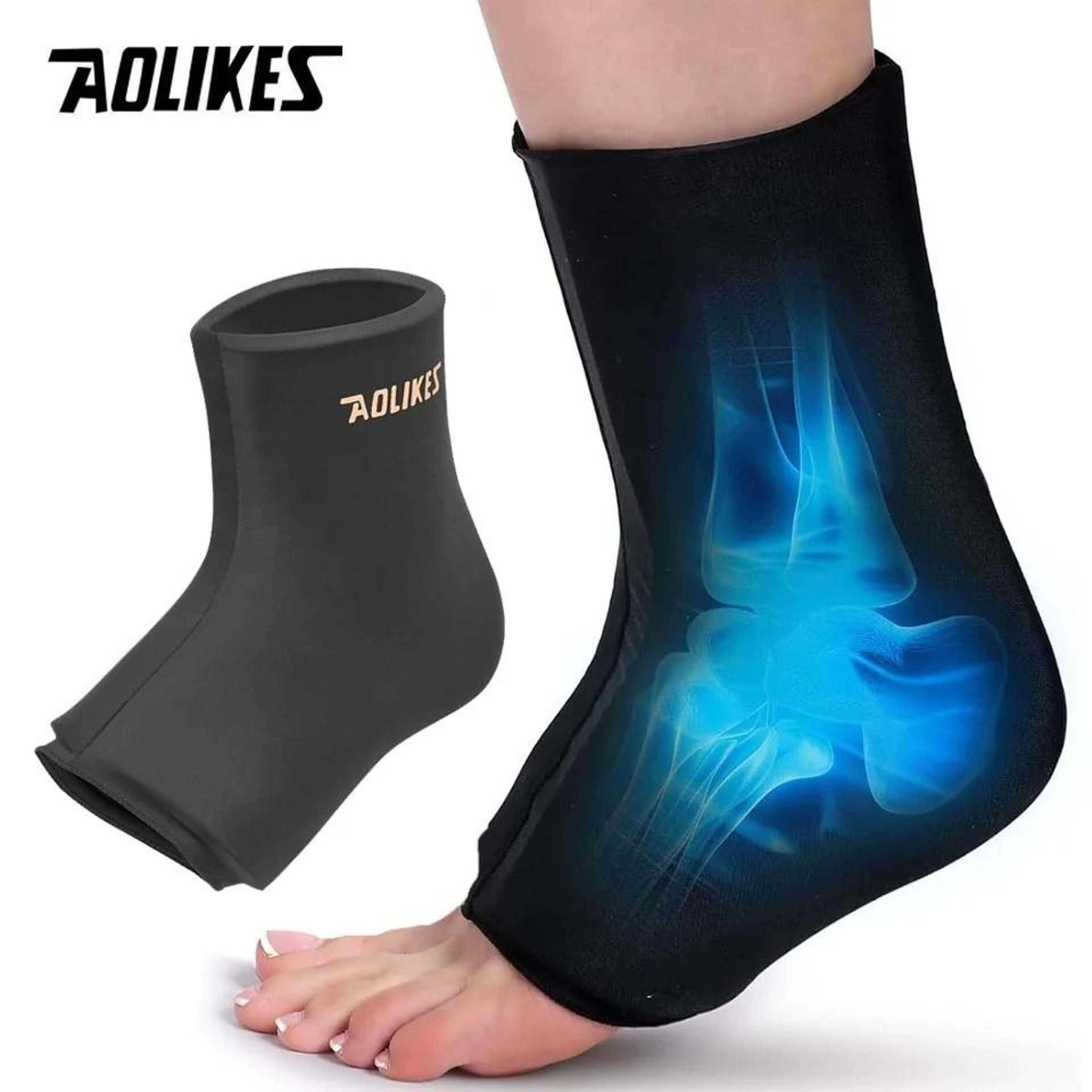 aolikes reusable ankle ice pack for hot and cold therapy