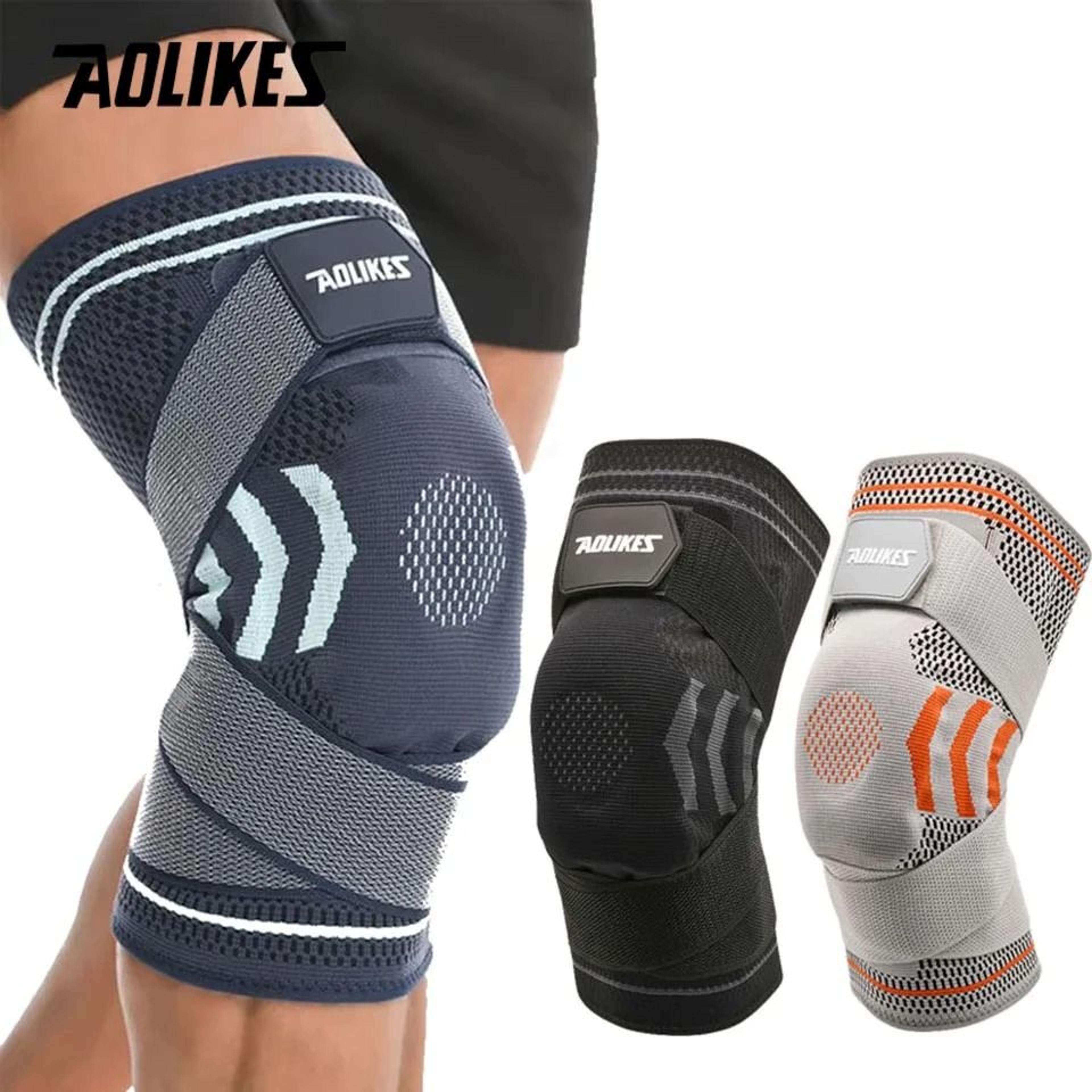 aolikes patella stabilizer knee brace with spring support