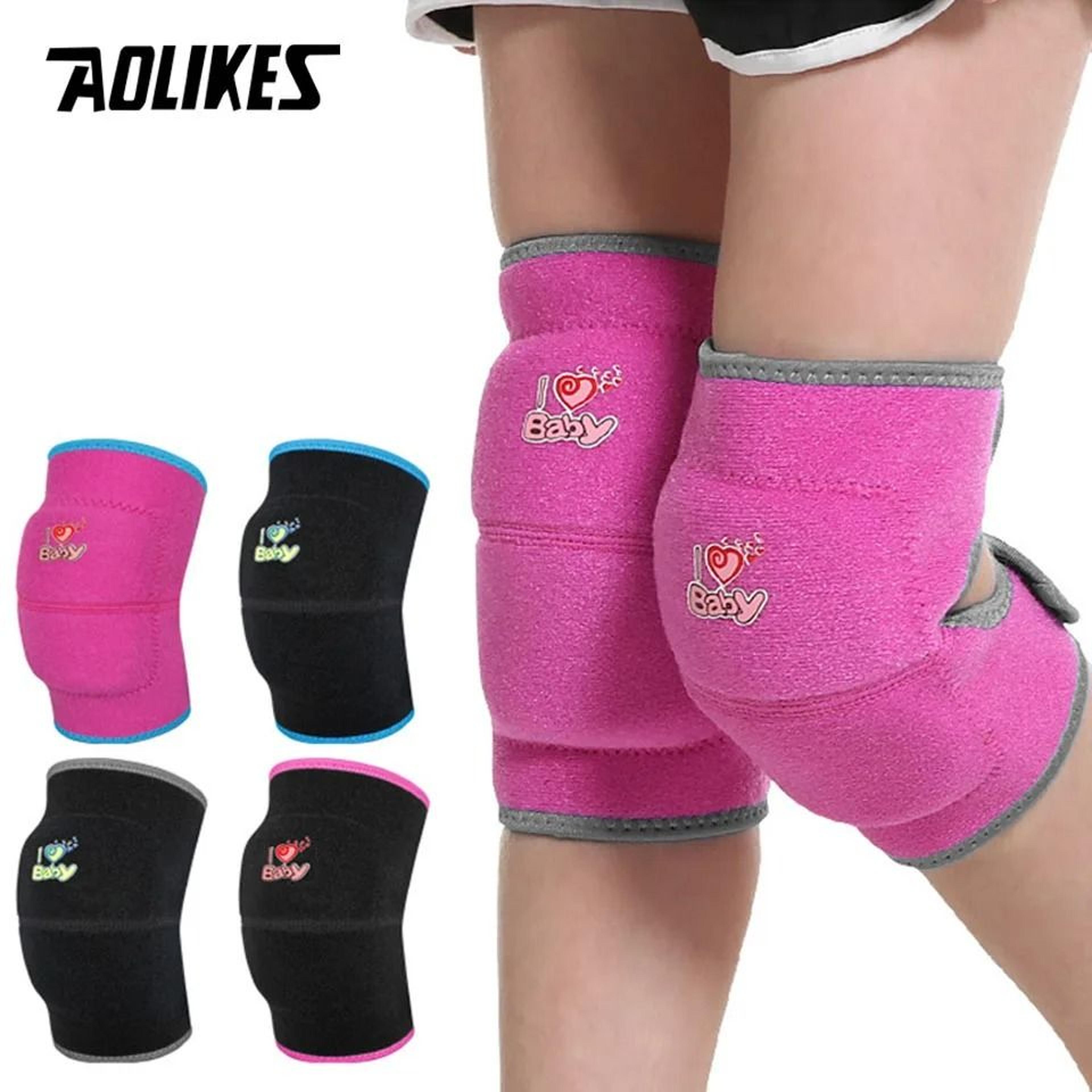aolikes kids padded knee pads for skating and cycling