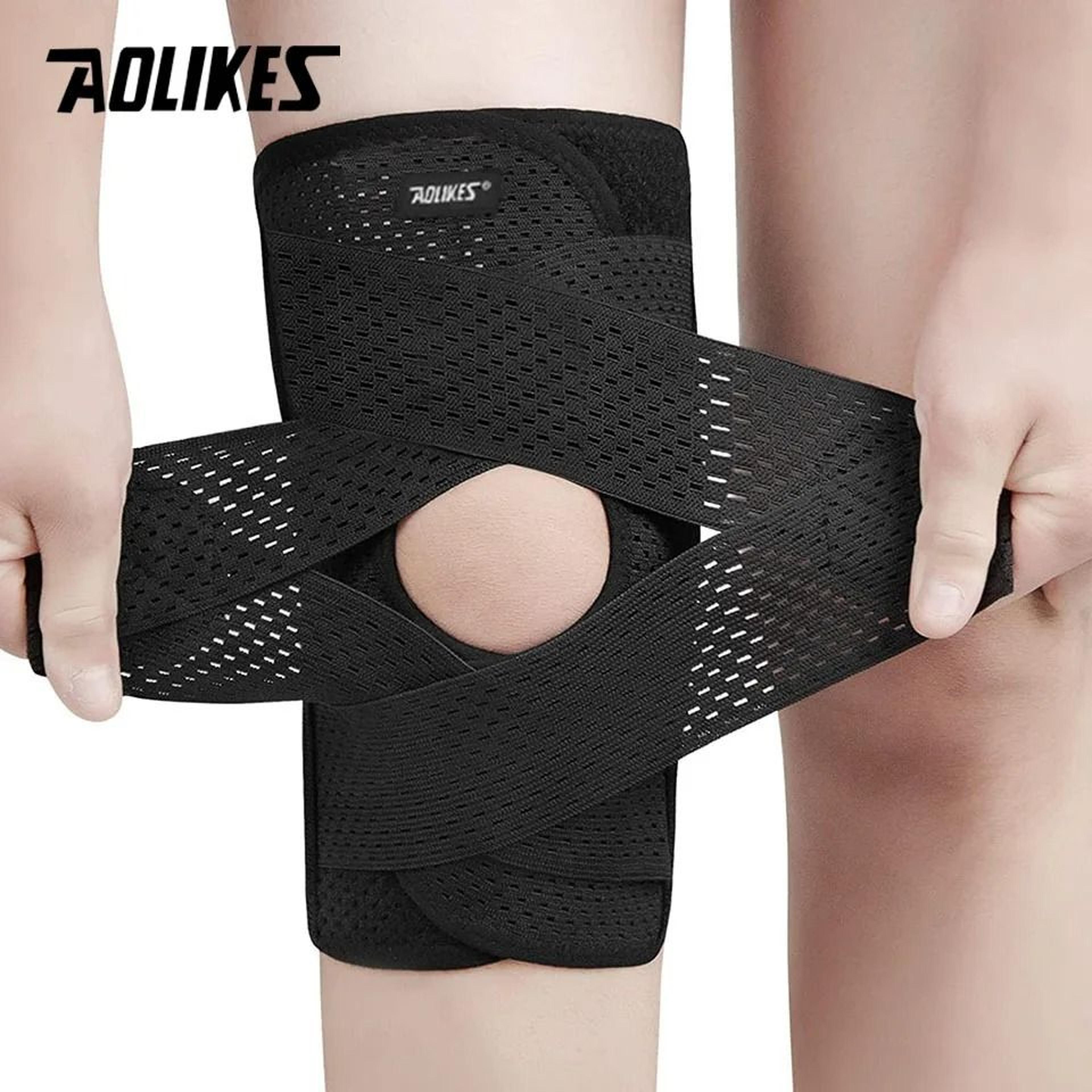 aolikes breathable knee brace with side stabilizers