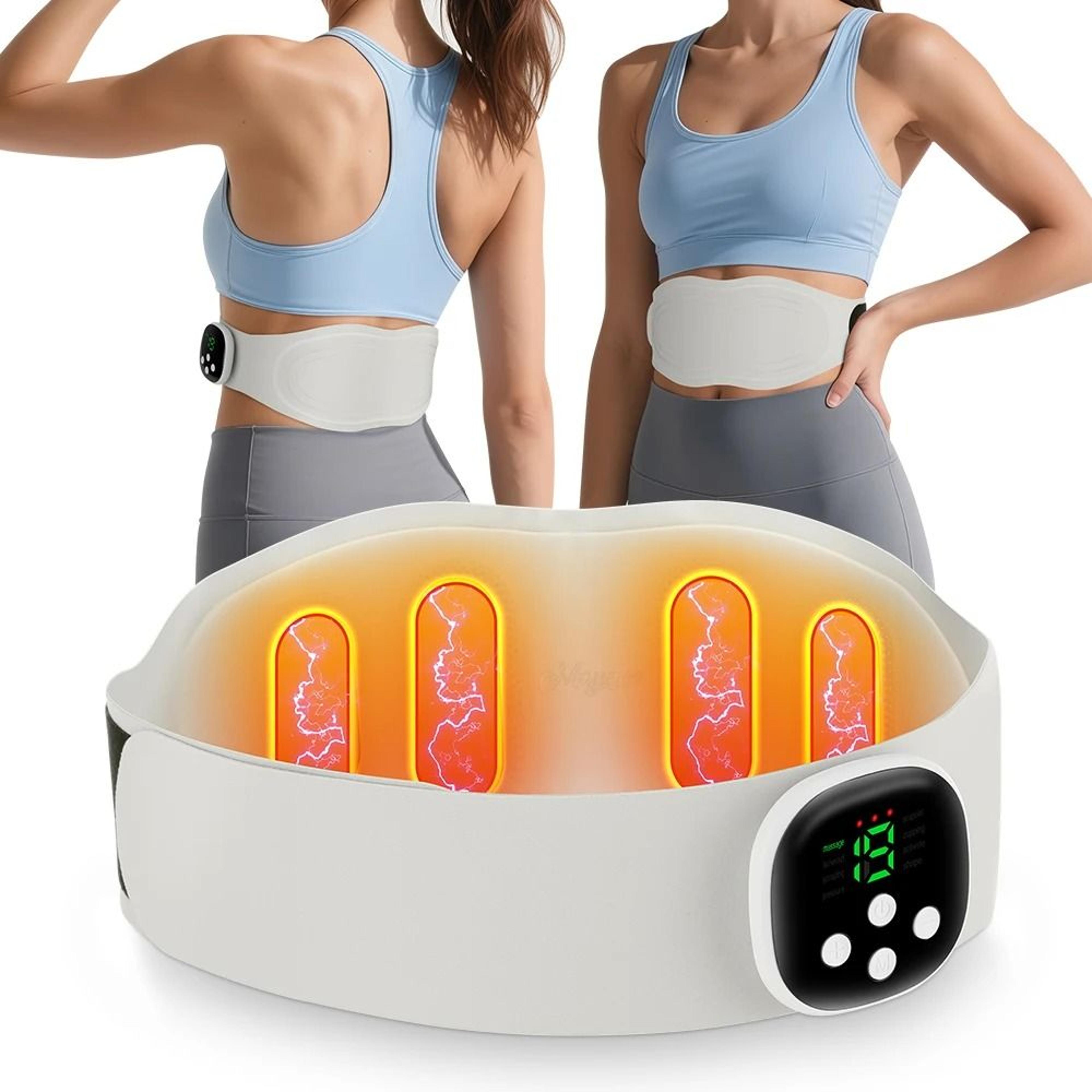 ems heated waist massager belt