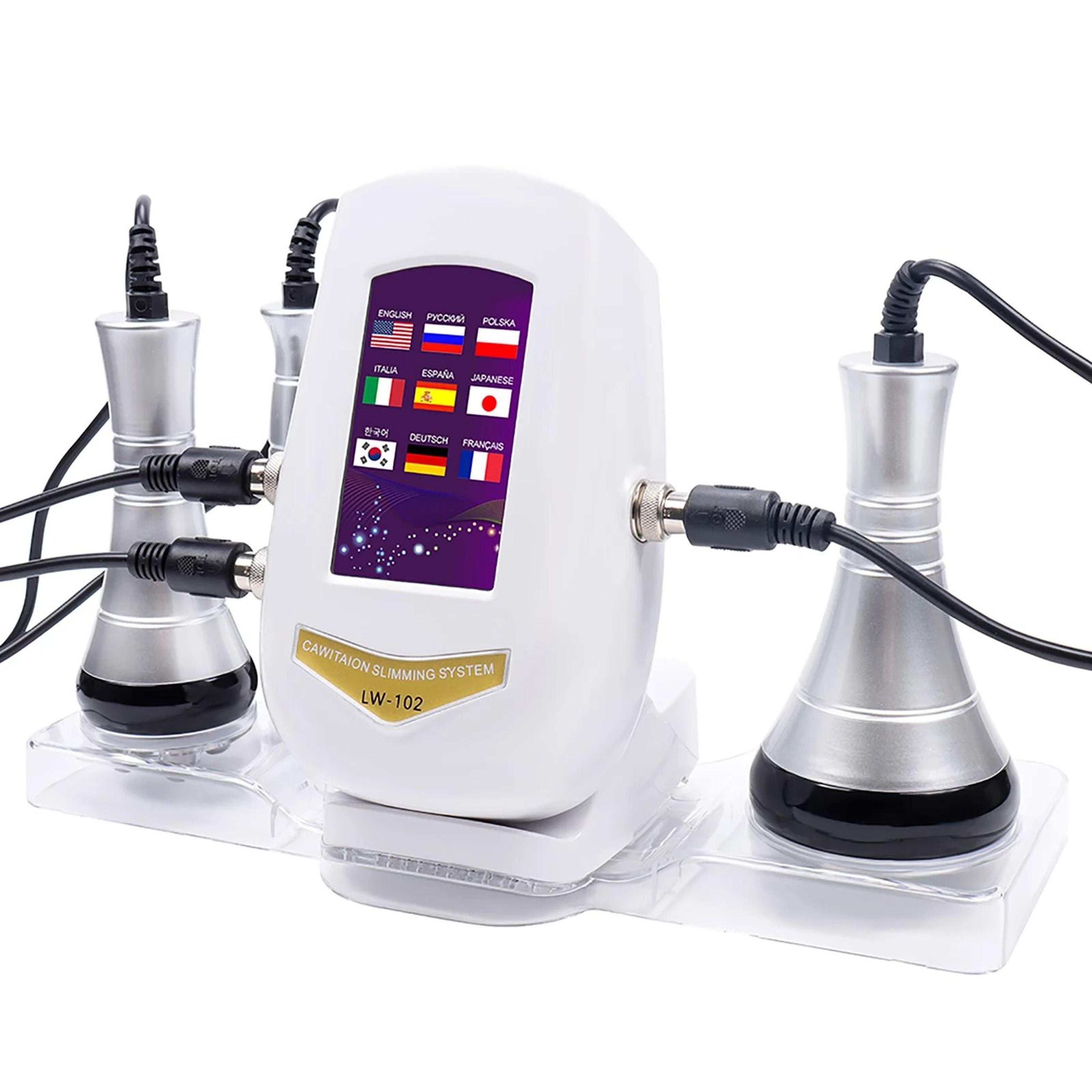 beemy ultrasonic cavitation rf body and facial skin care machine