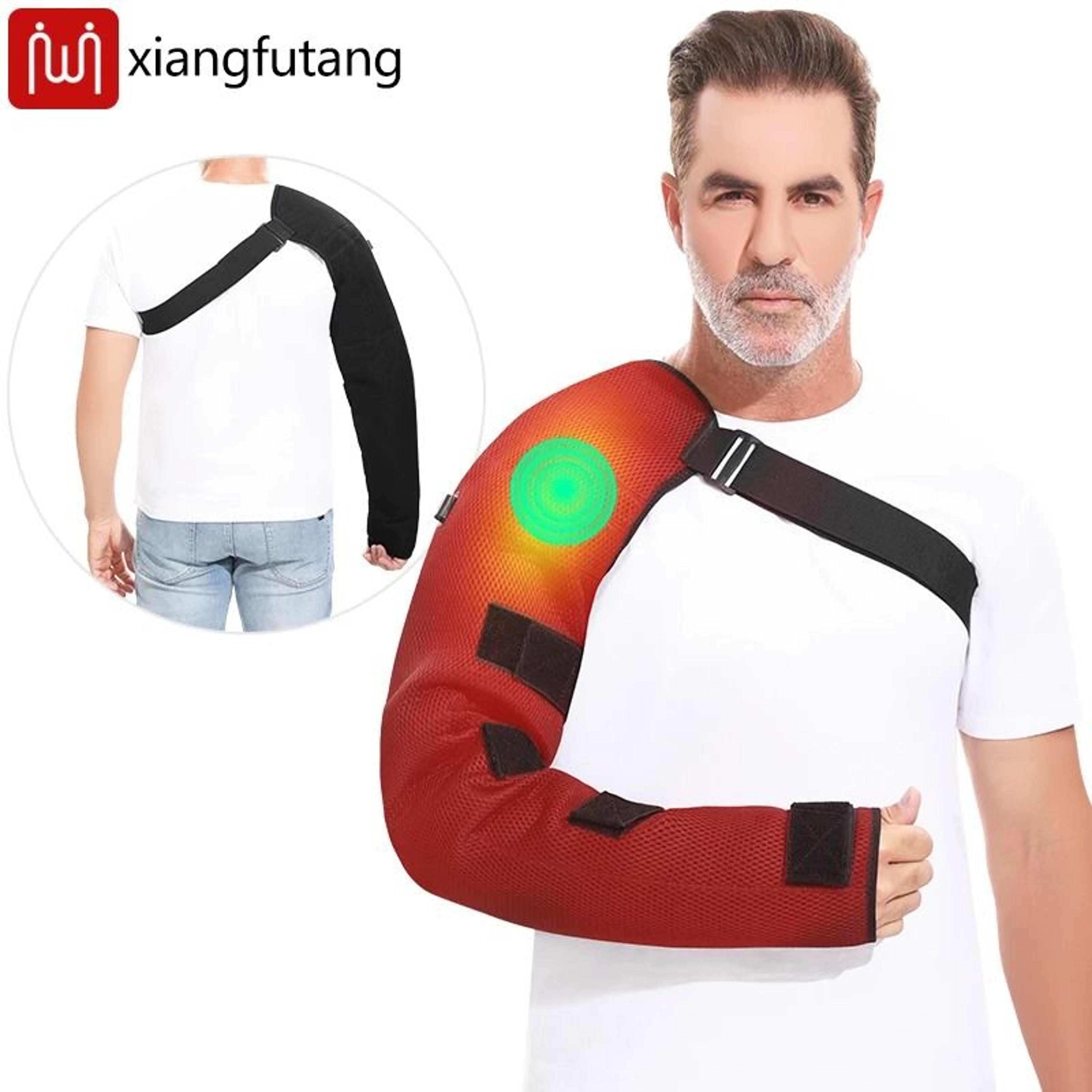 full arm heated vibration massage wrap