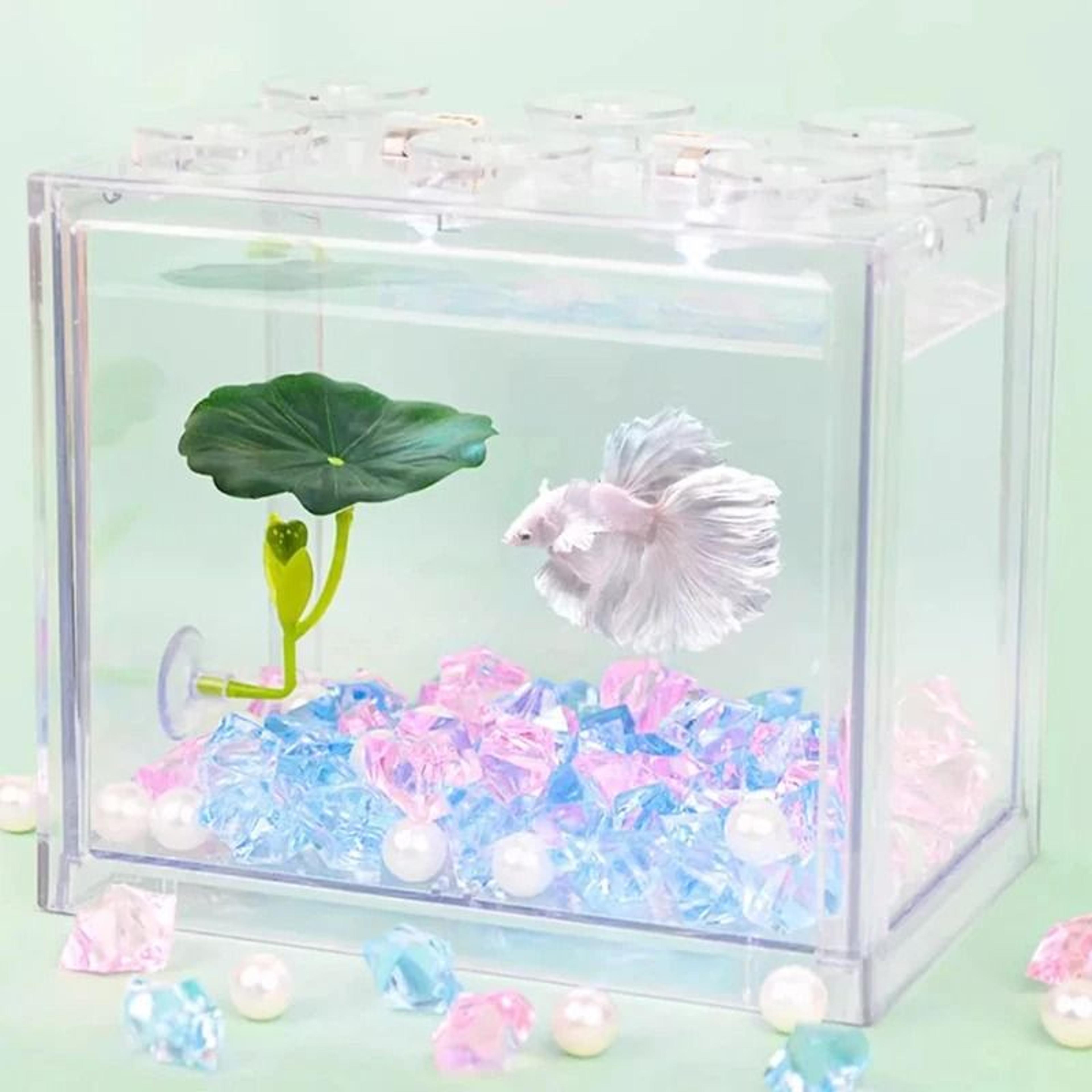 comfort leaf betta fish hammock and aquarium resting bed