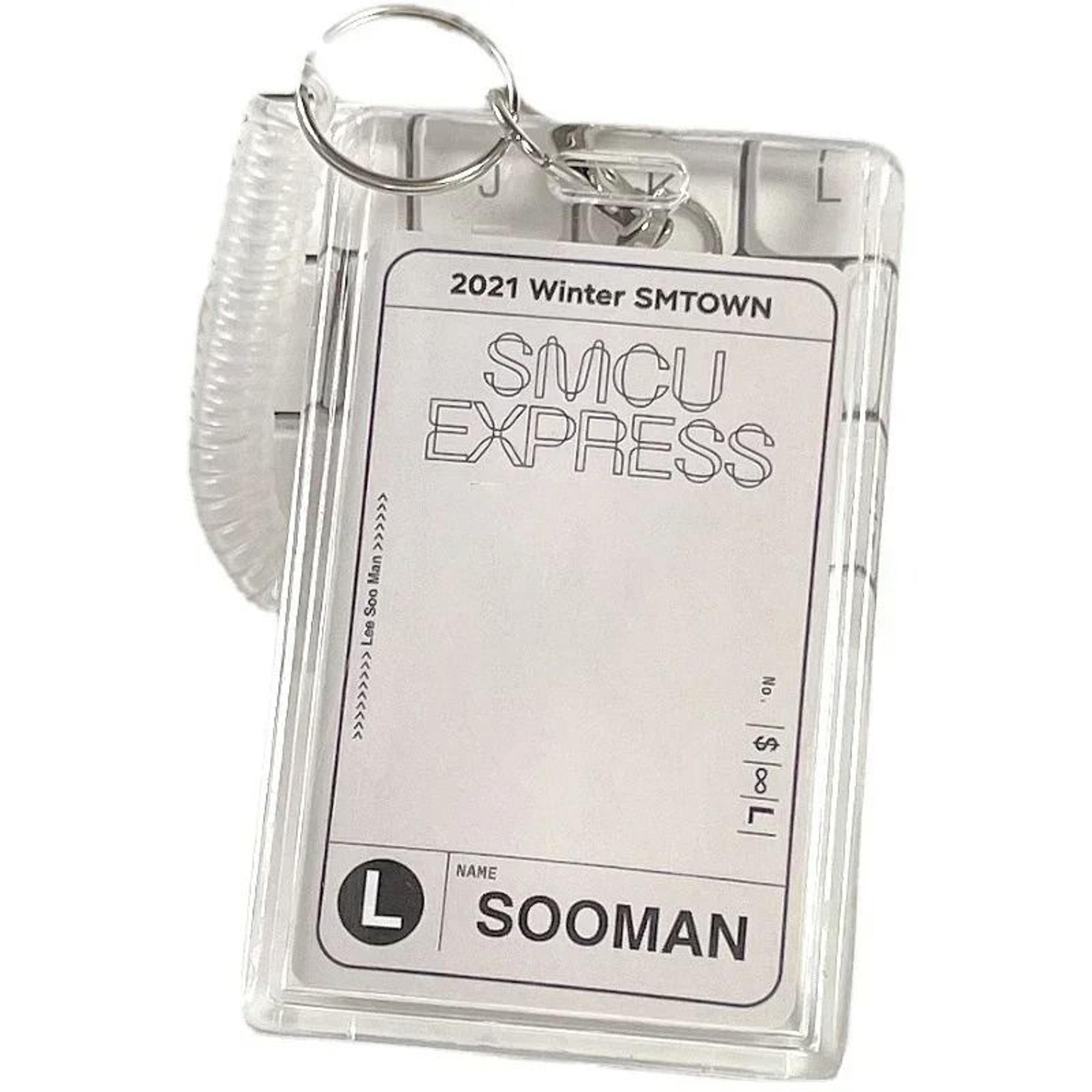 clear guard acrylic id card holder protective sleeve