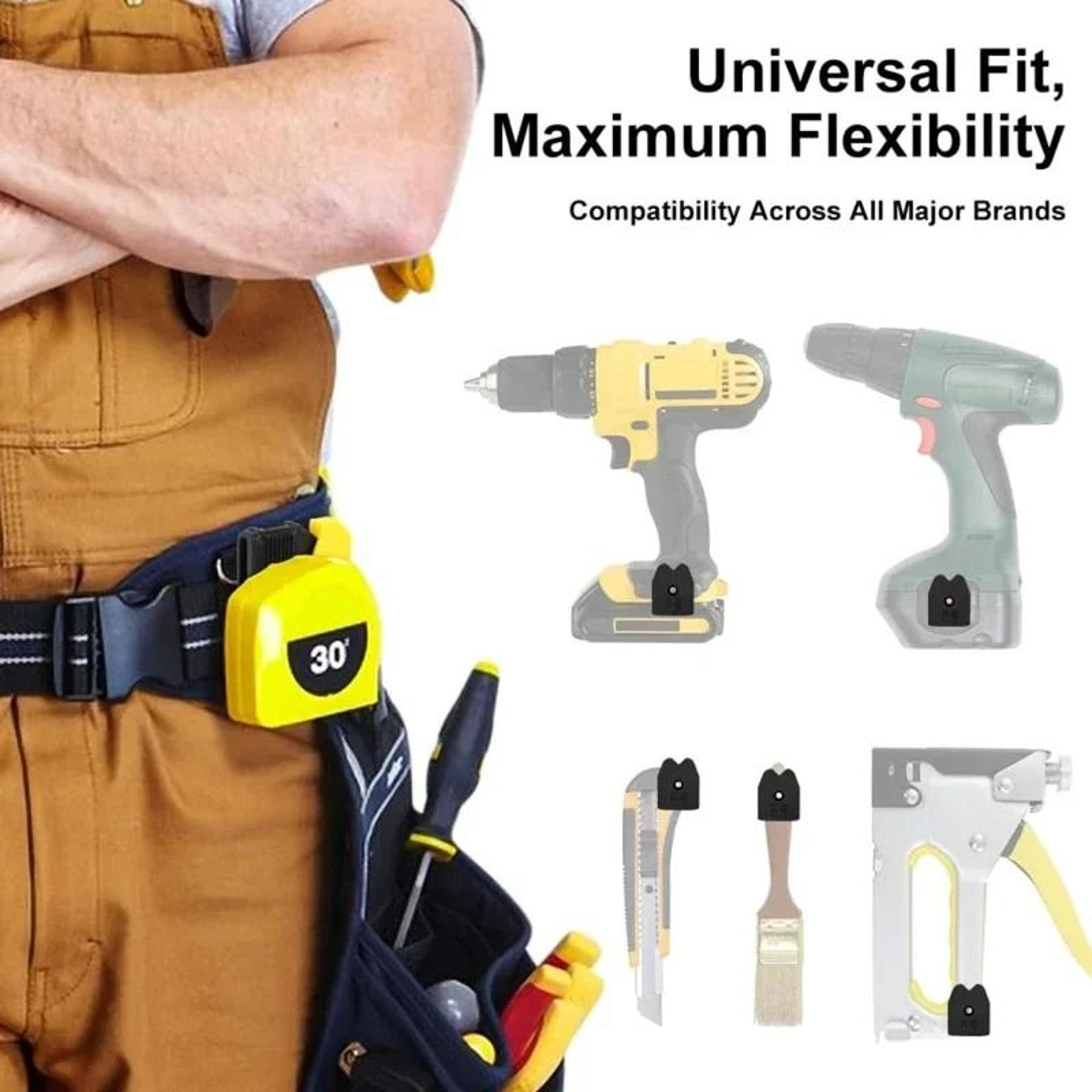 quick access tool belt clip and hammer holder
