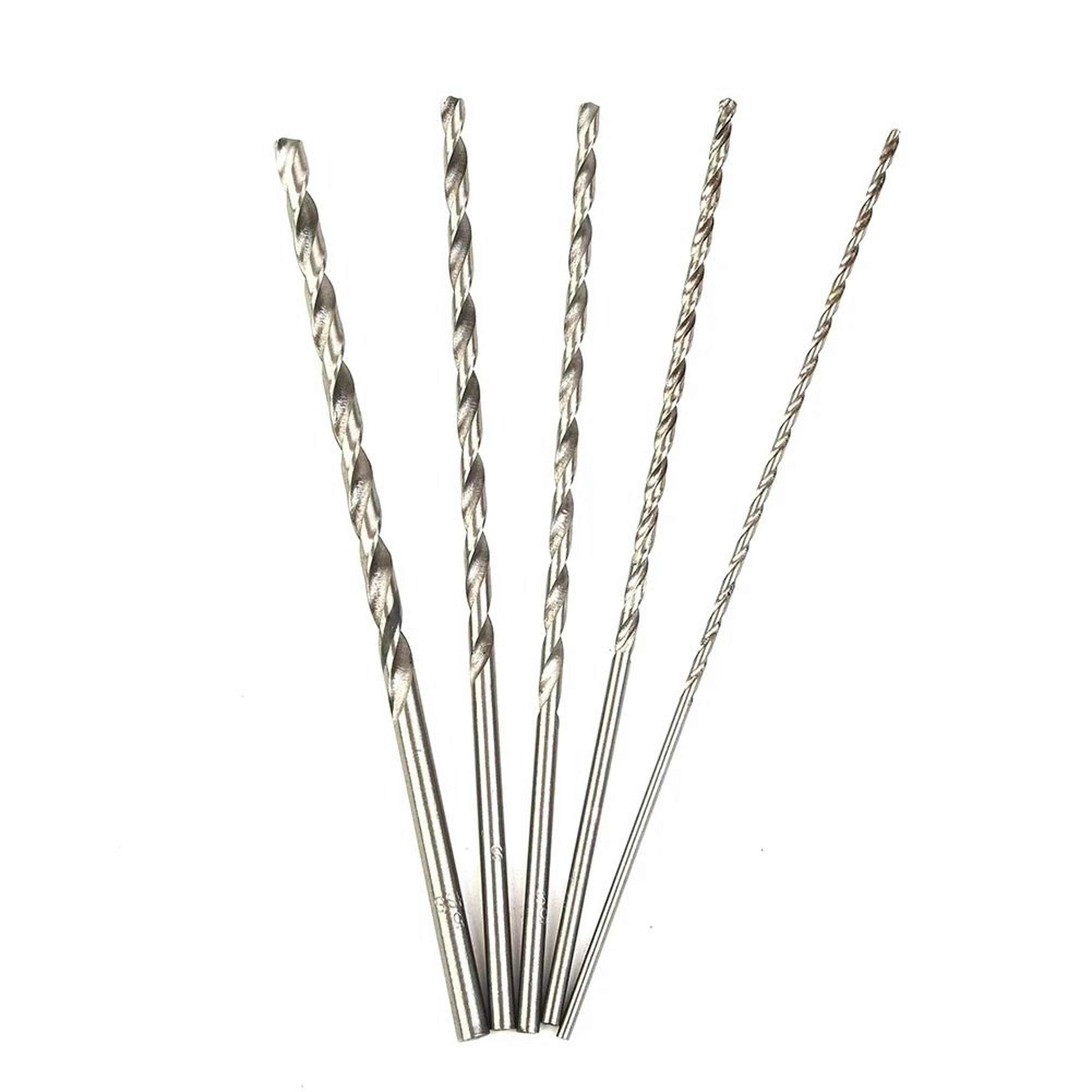 extra long hss drill bit set for deep precision drilling