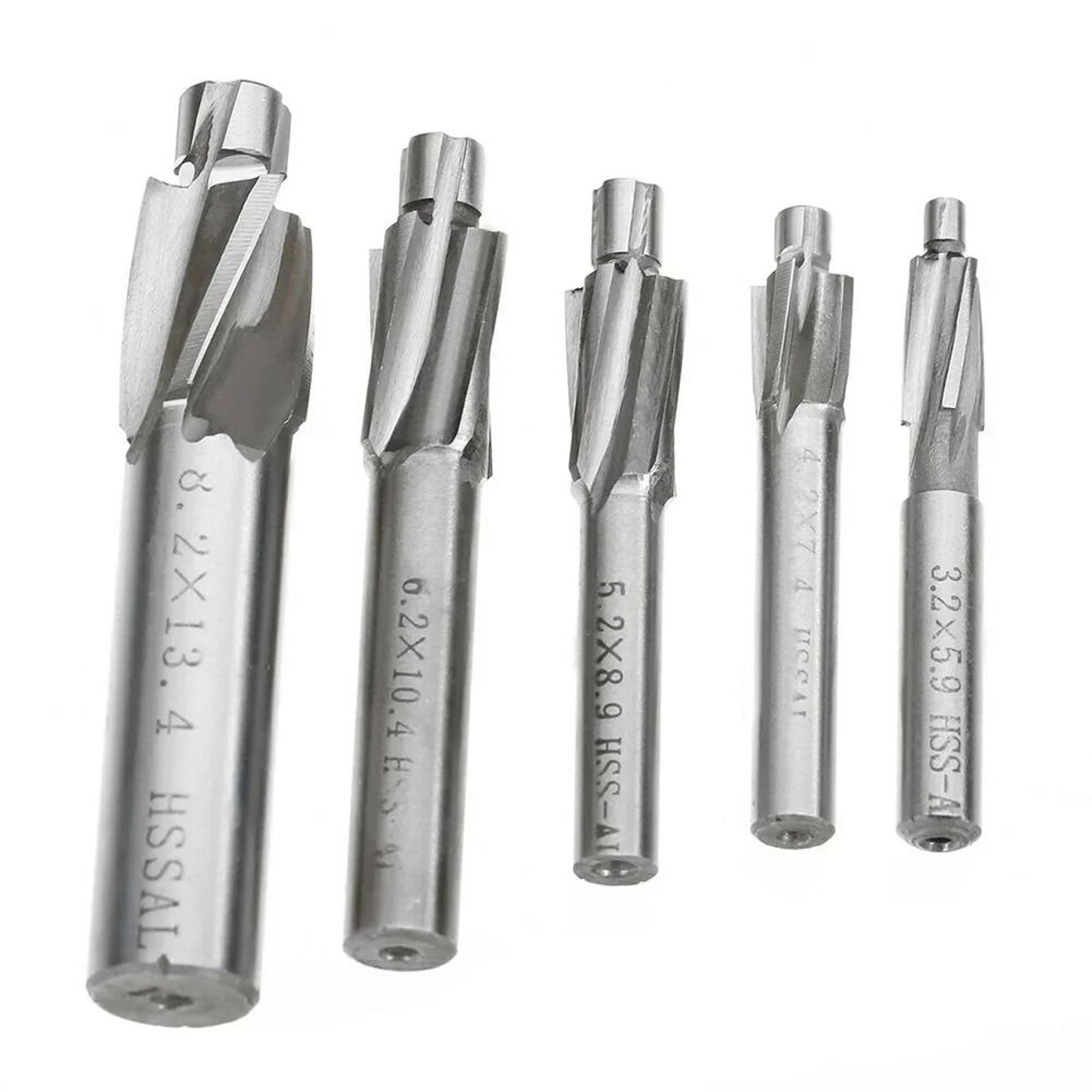 precision hss counterbore drill bit for flat bottom recesses