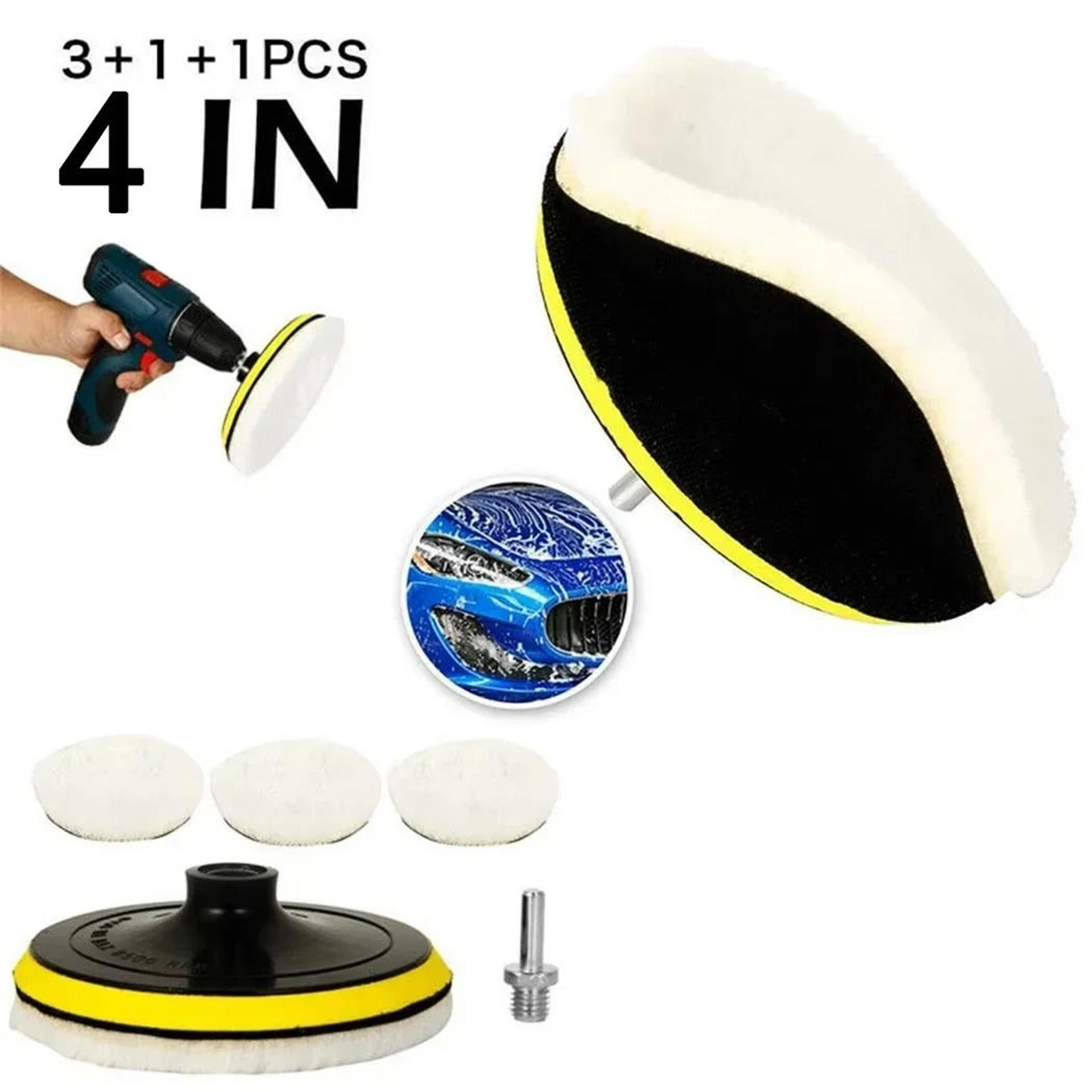 smoothfinish 4 inch wool polishing pad set