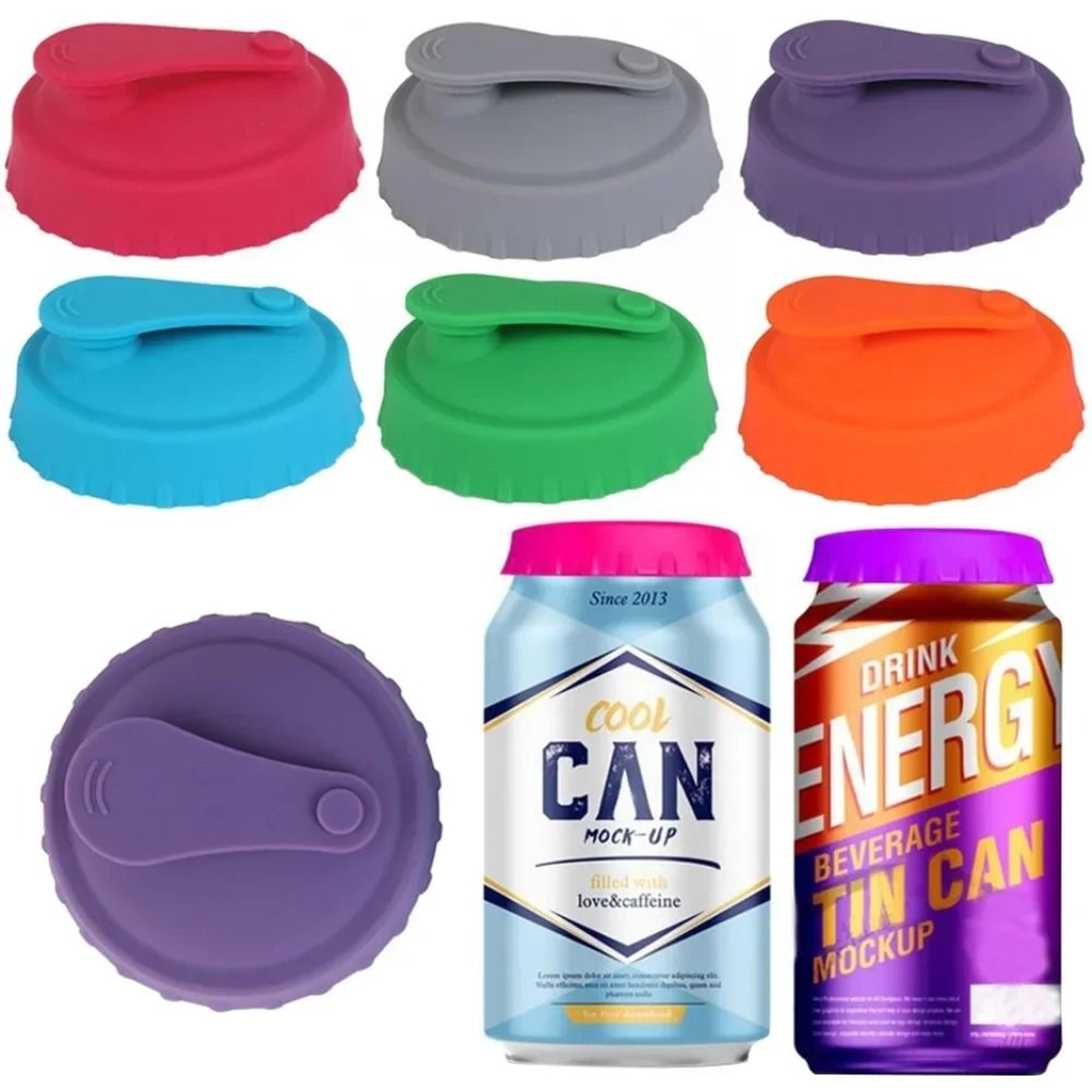 freshseal reusable silicone soda can lids