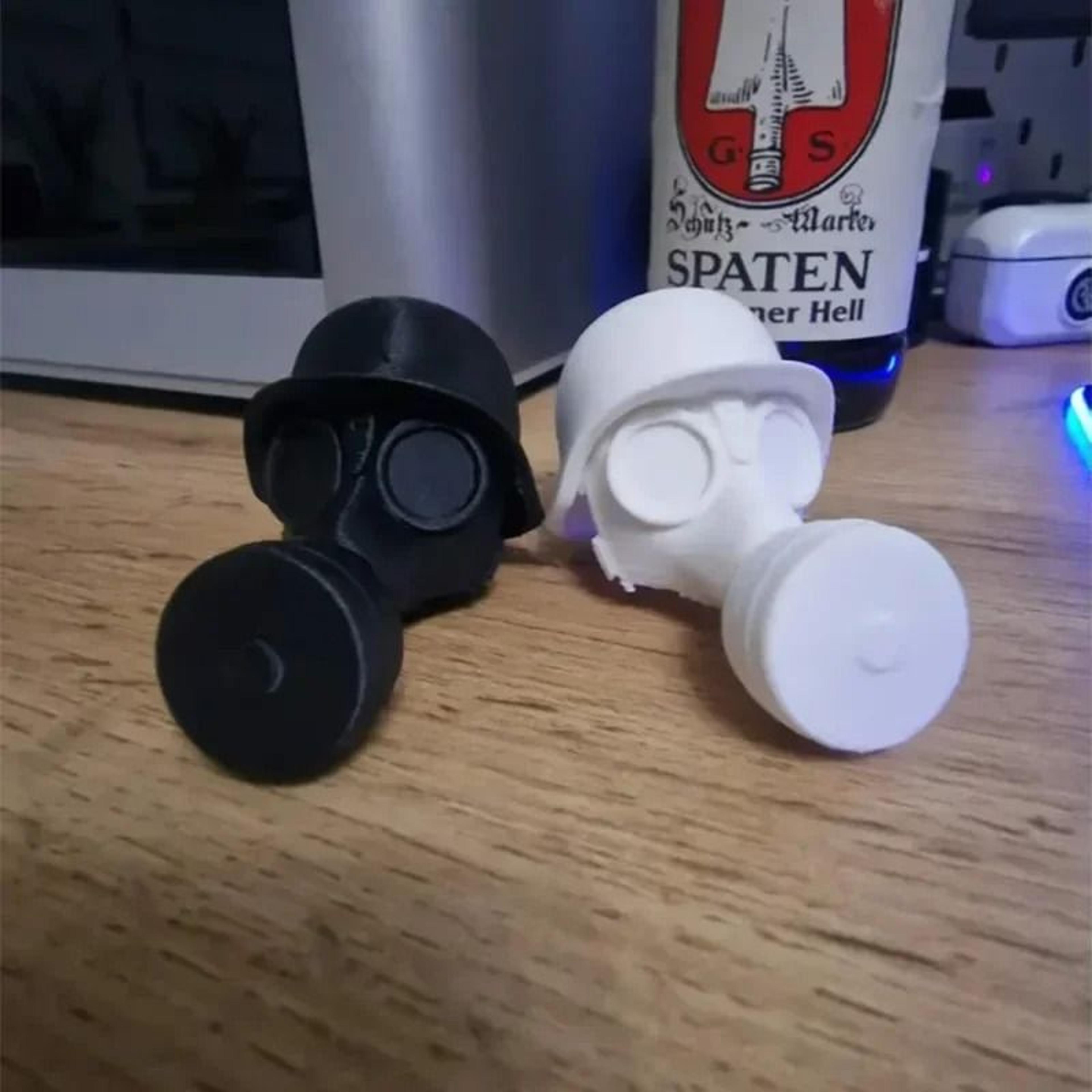 gasguard 3d printed bottle topper and reusable cap