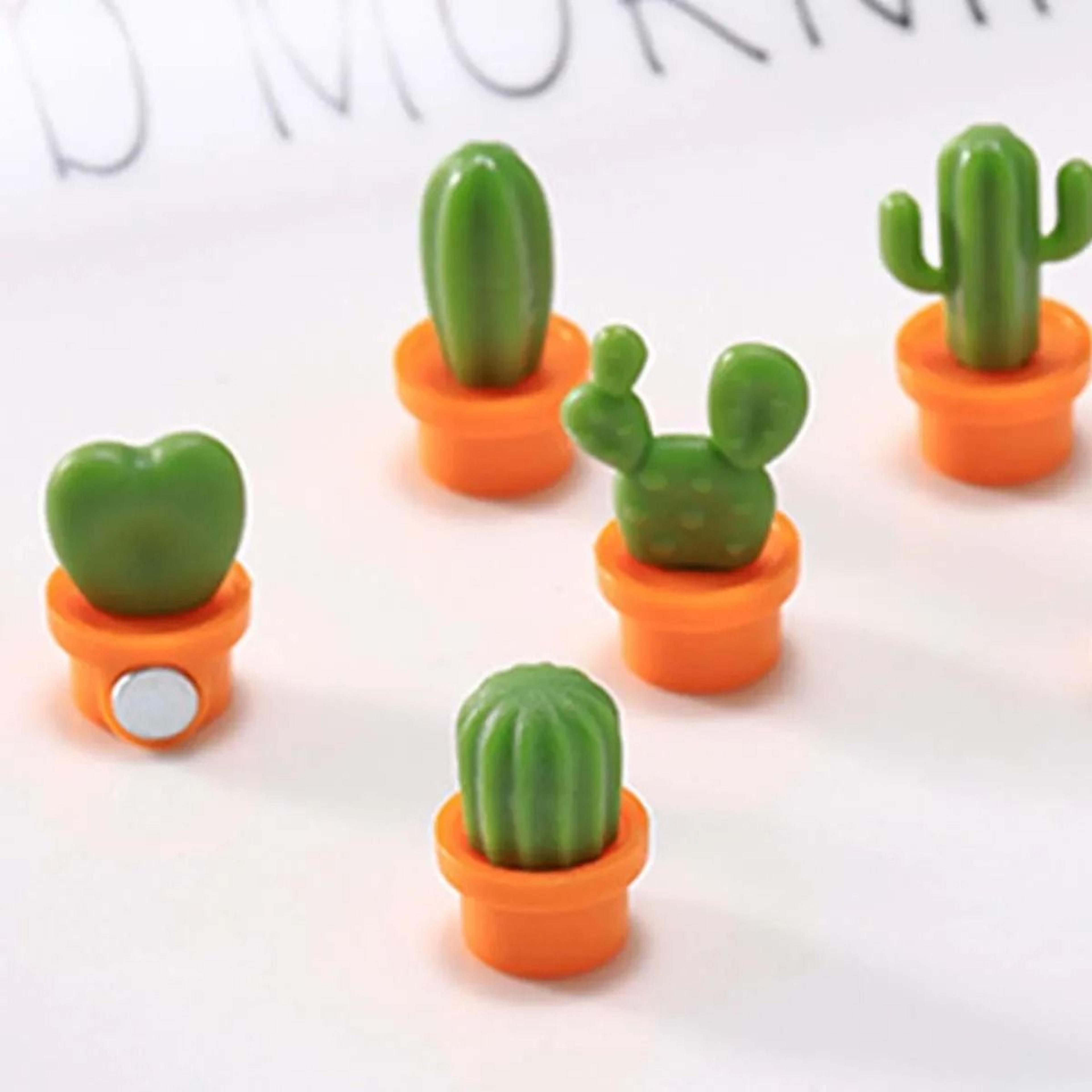cactuscharm 3d refrigerator magnet set