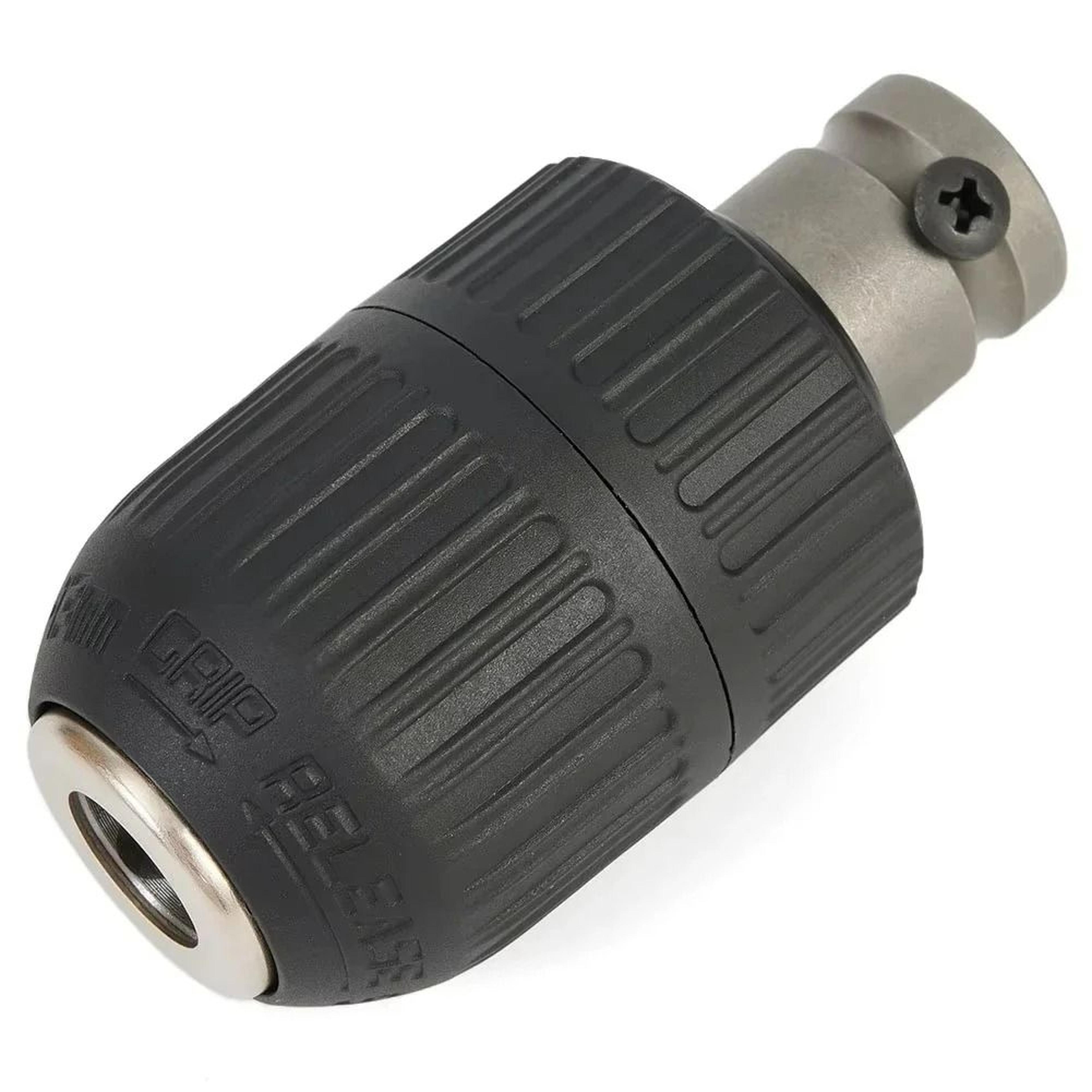 quickgrip keyless drill chuck adapter for versatile bit size conversion